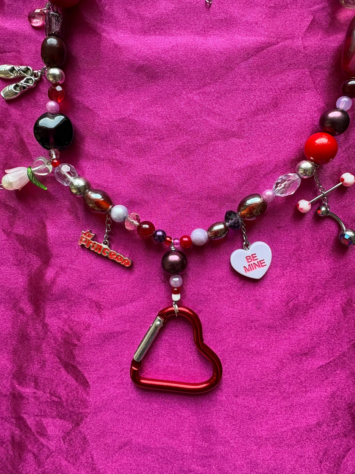 Saint Valentine Piercing Necklace