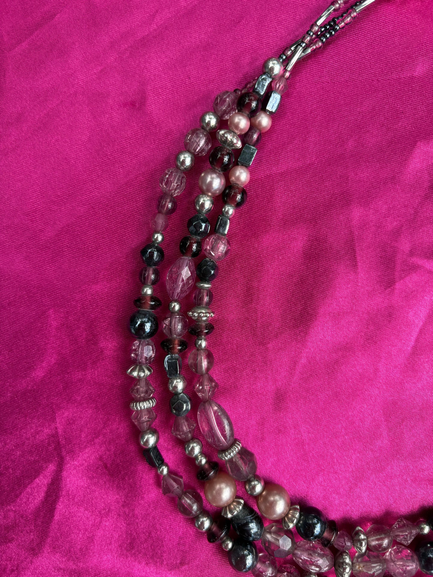 Purple Party Necklace