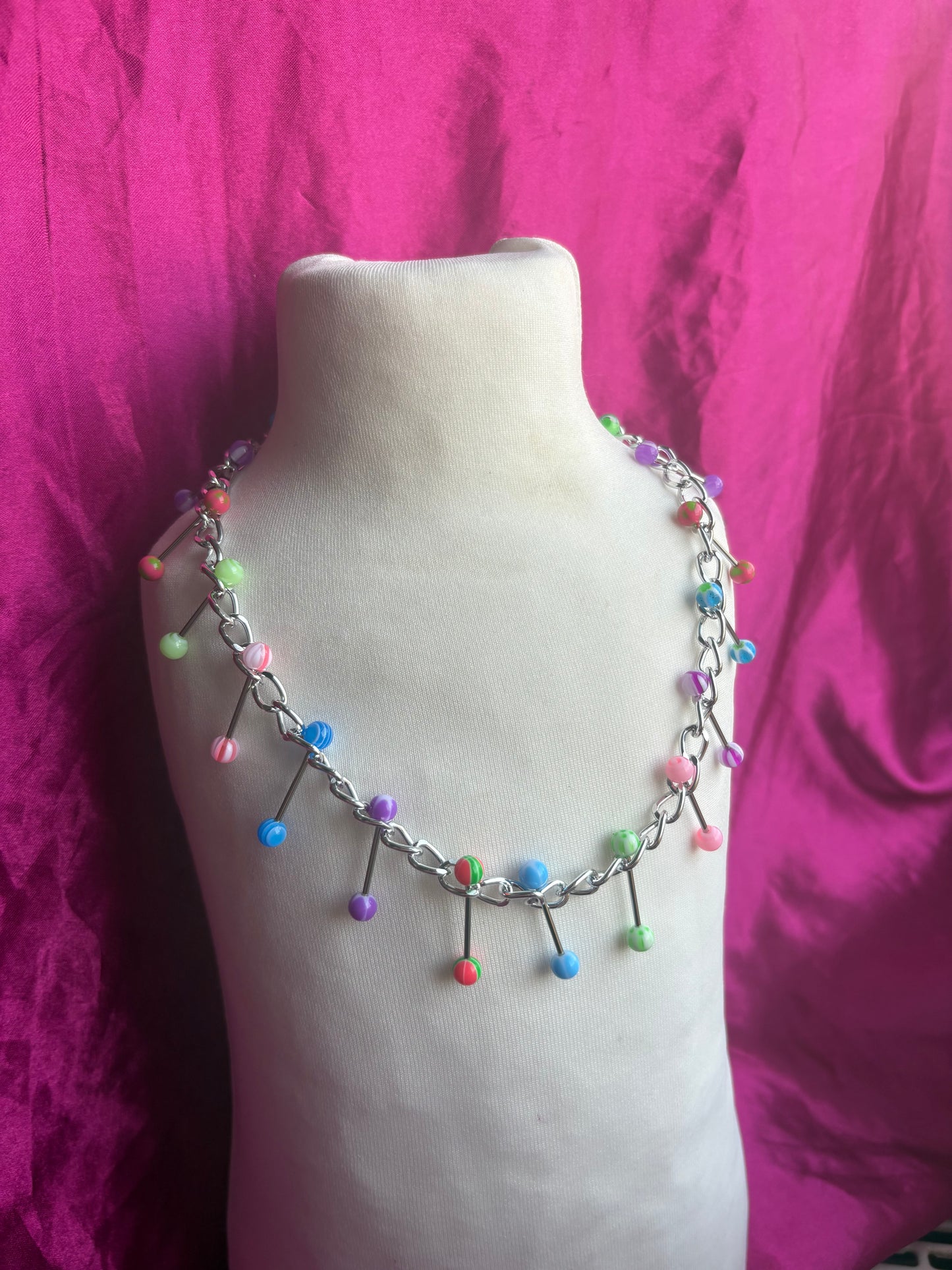 Pastel Piercing Princess Necklace