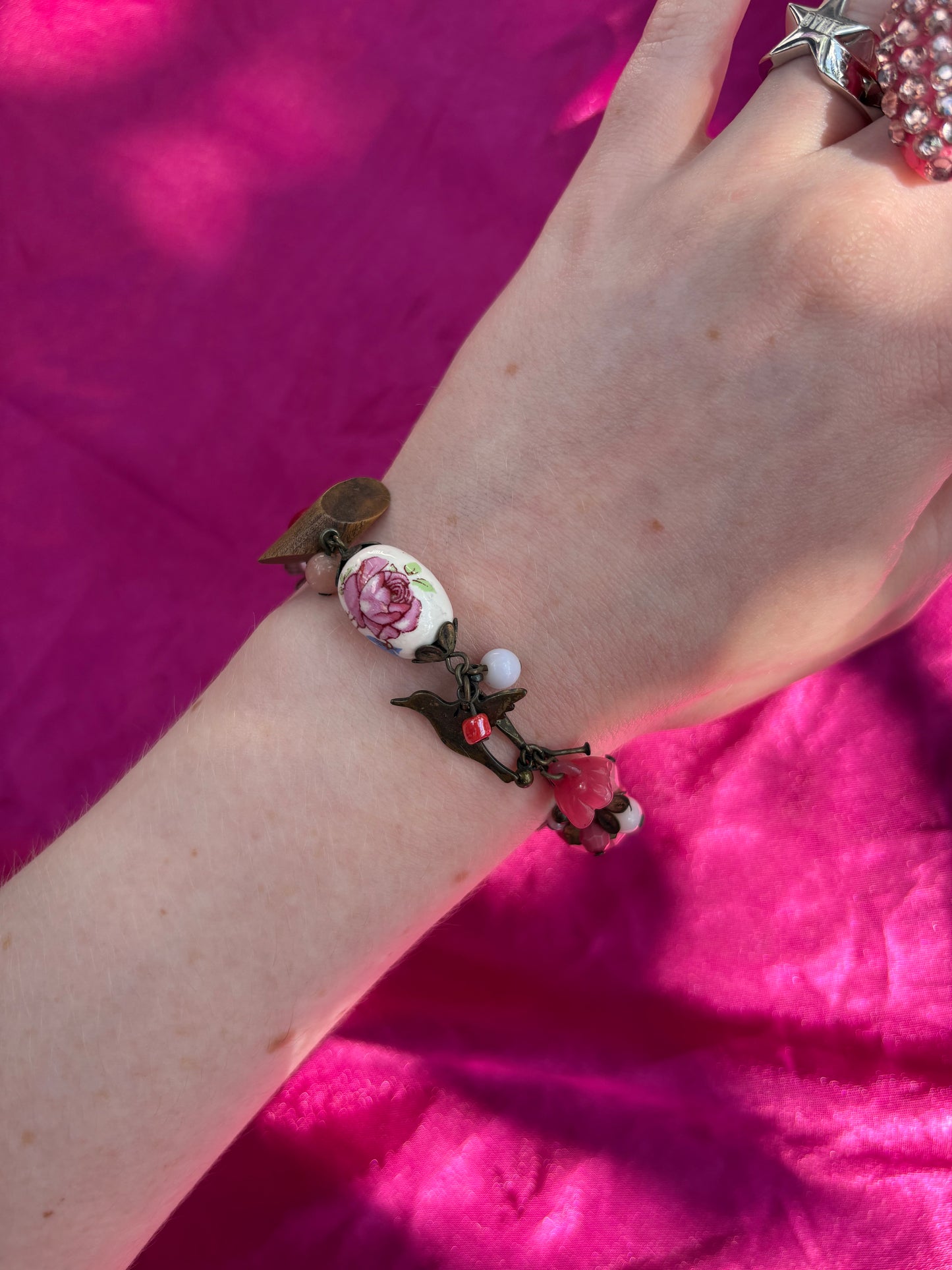 Hummingbird Heartbeat Bracelet