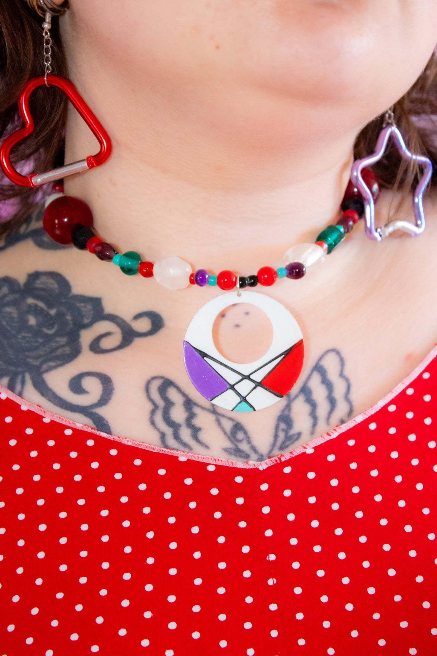 Art Deco Dame Necklace