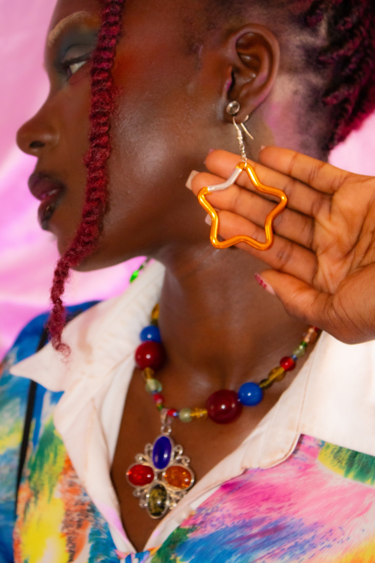 Carabiner Earrings - Stars