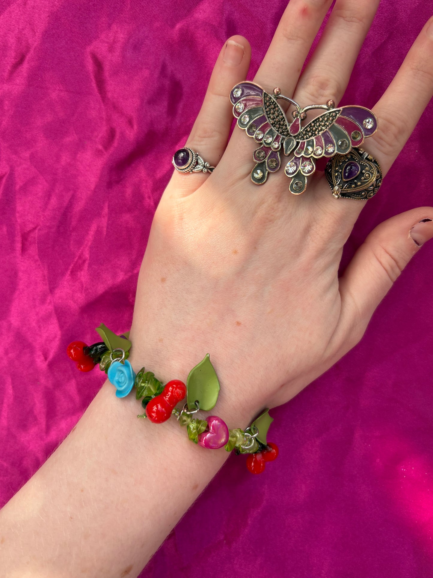 Cherry bomb Bracelet