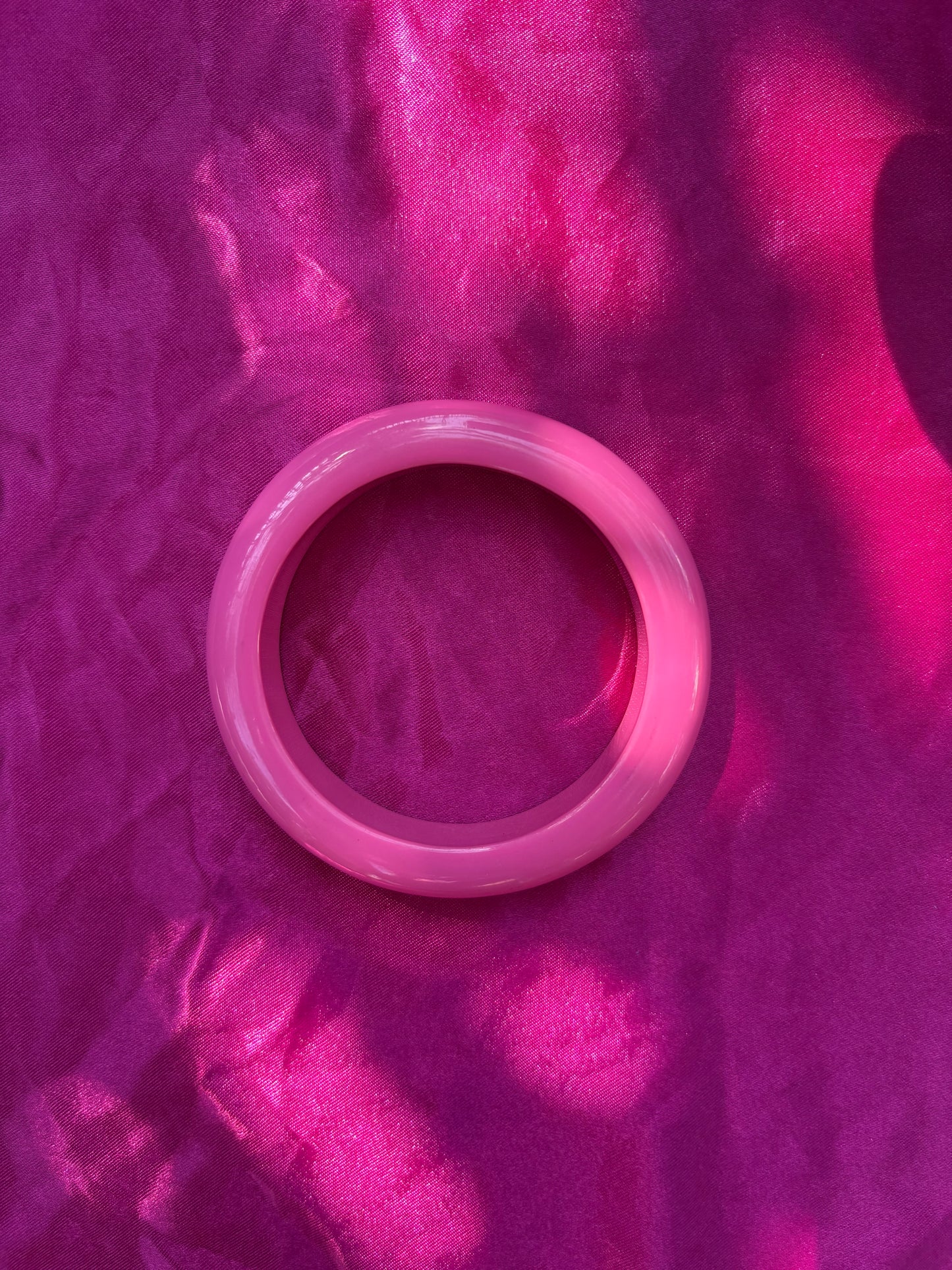 Pink Plastic Bangle