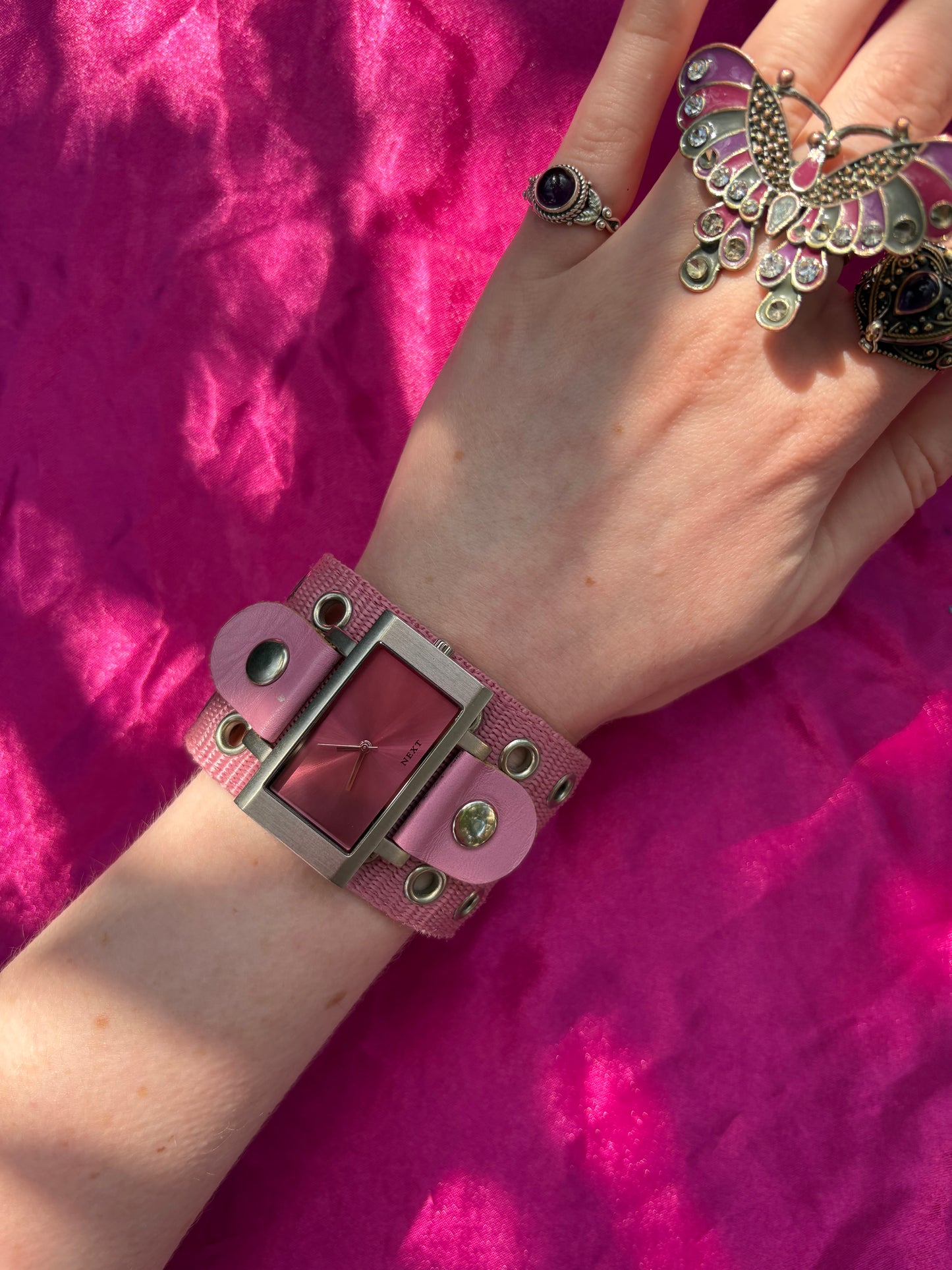 Pink Grommet Watch