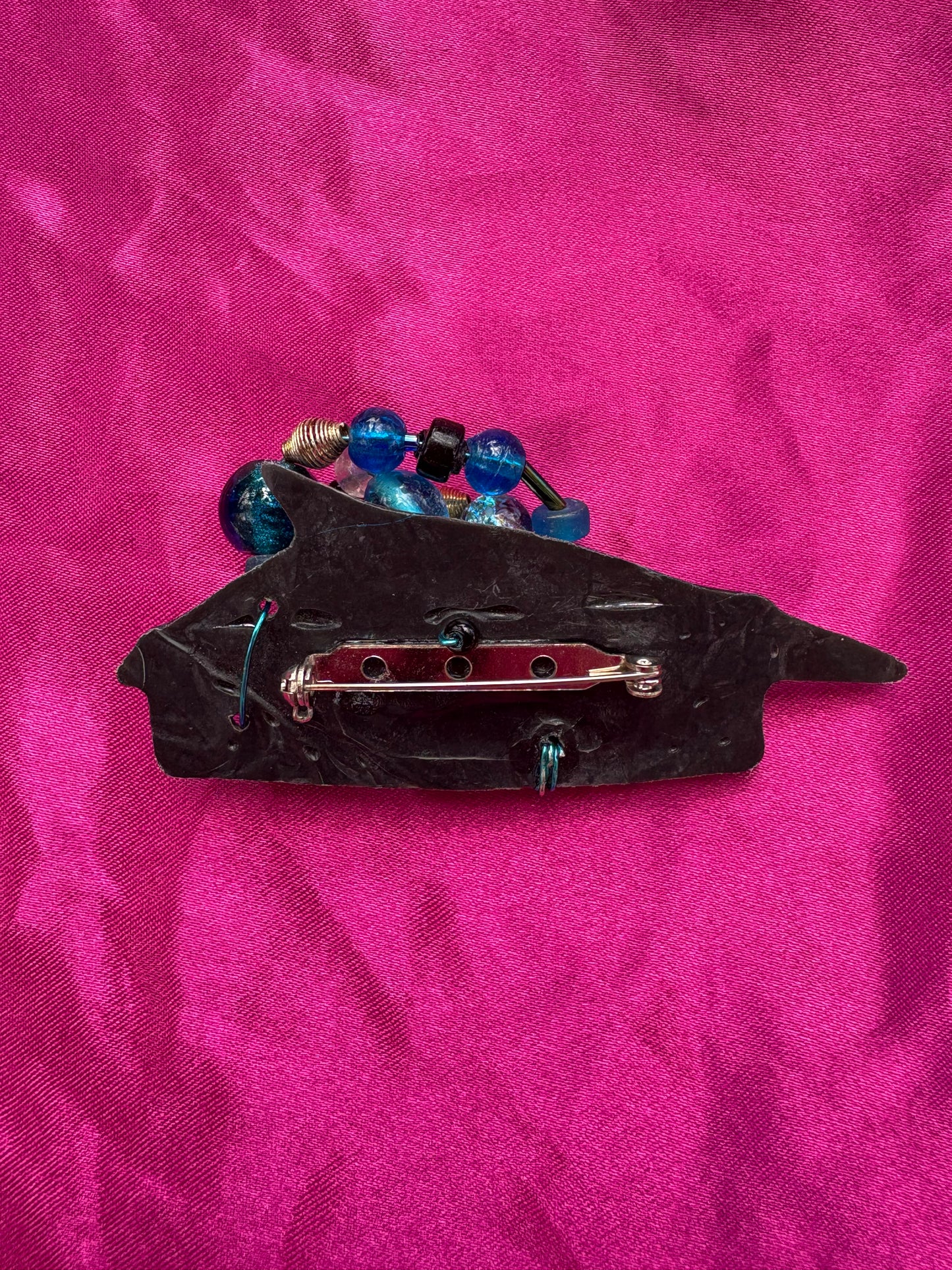 Unique Beaded Brooch