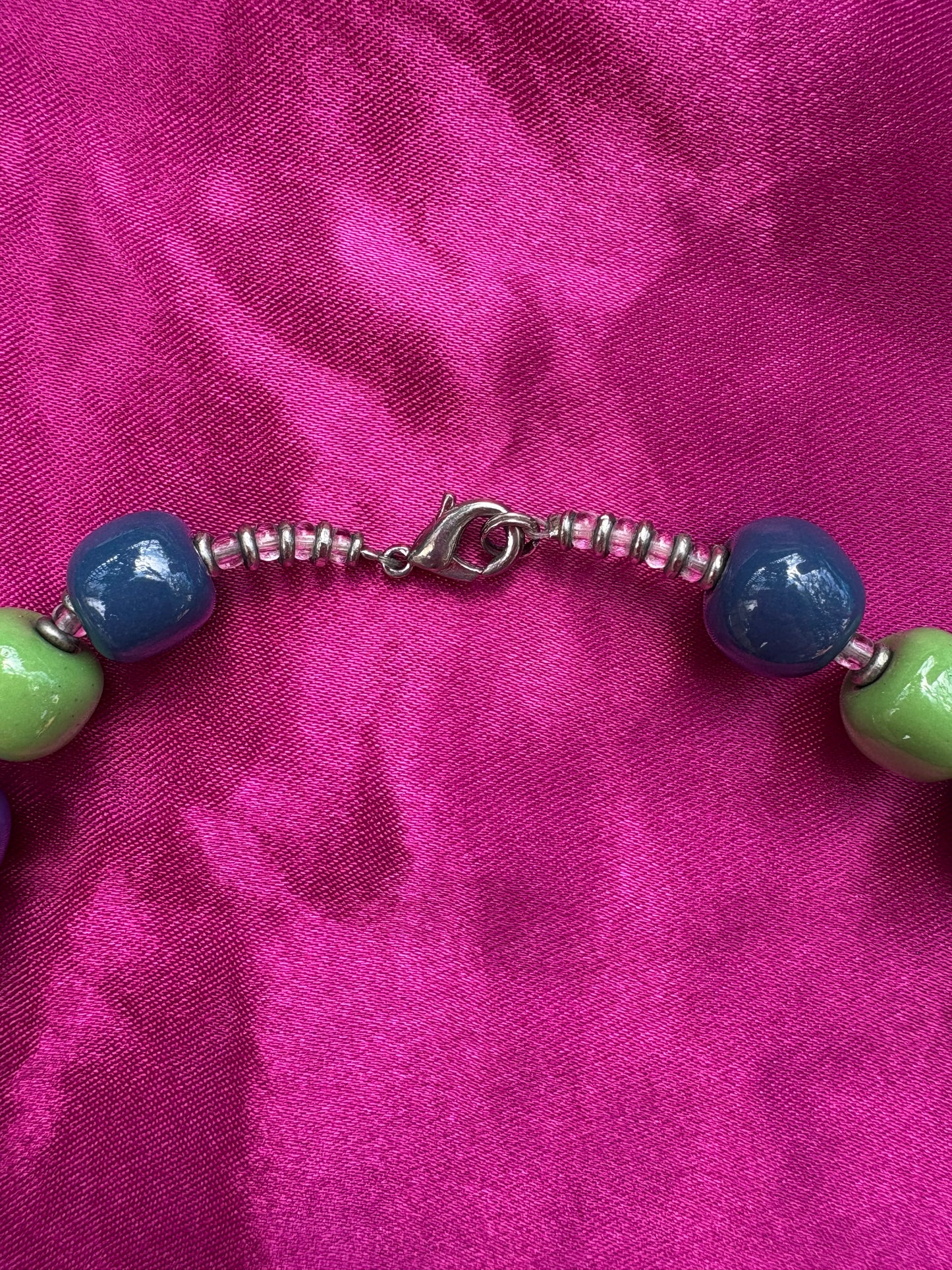 Swirly Beaded Necklace