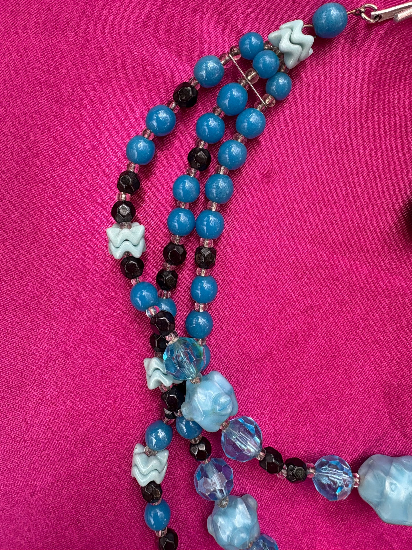 Blue Layered Necklace