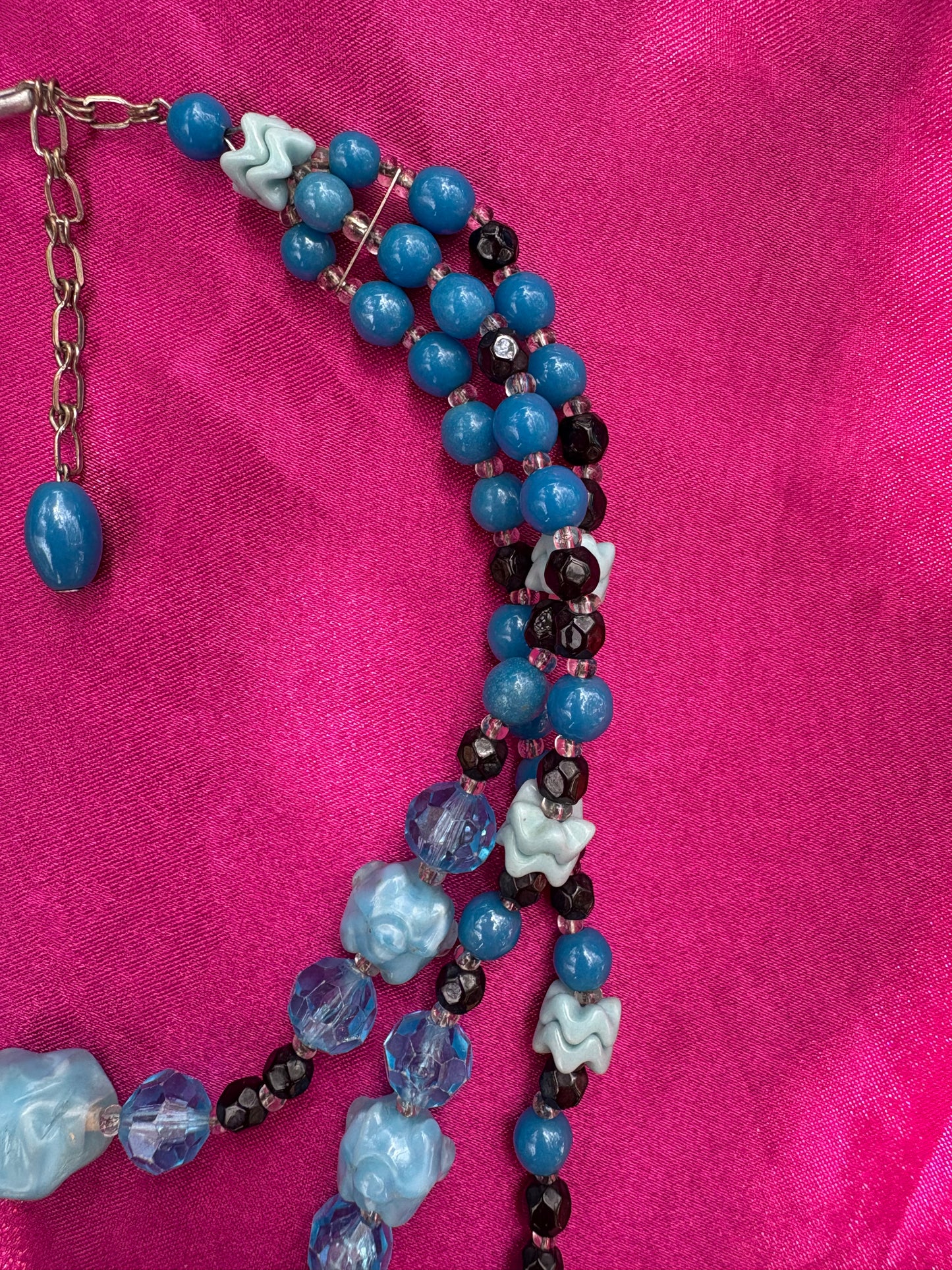 Blue Layered Necklace