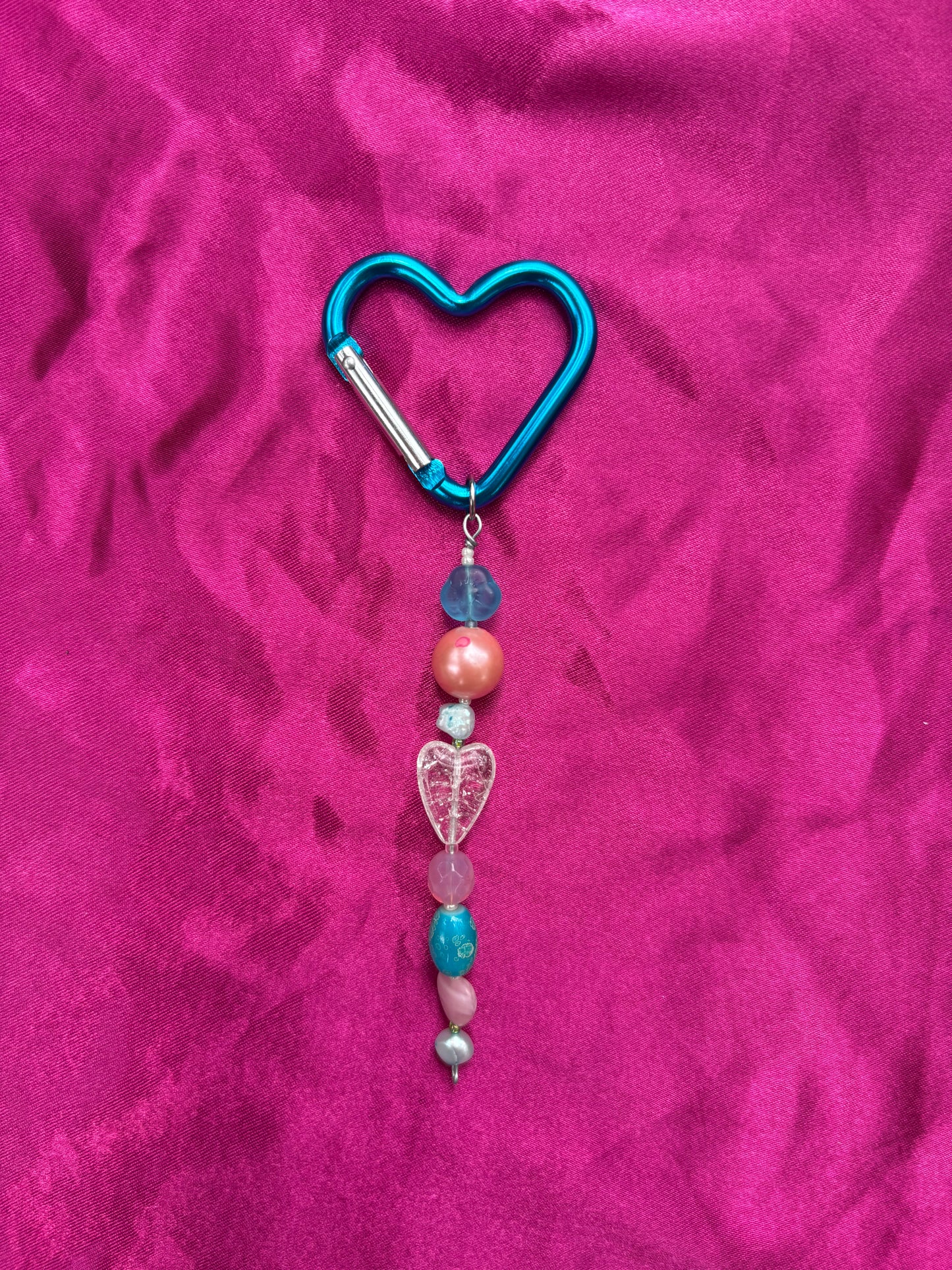 Trans Pride Carabiner