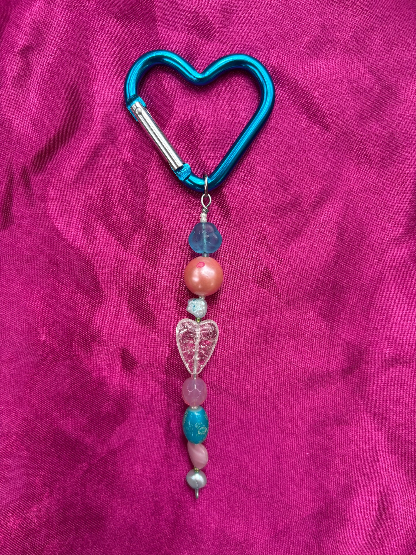 Trans Pride Carabiner