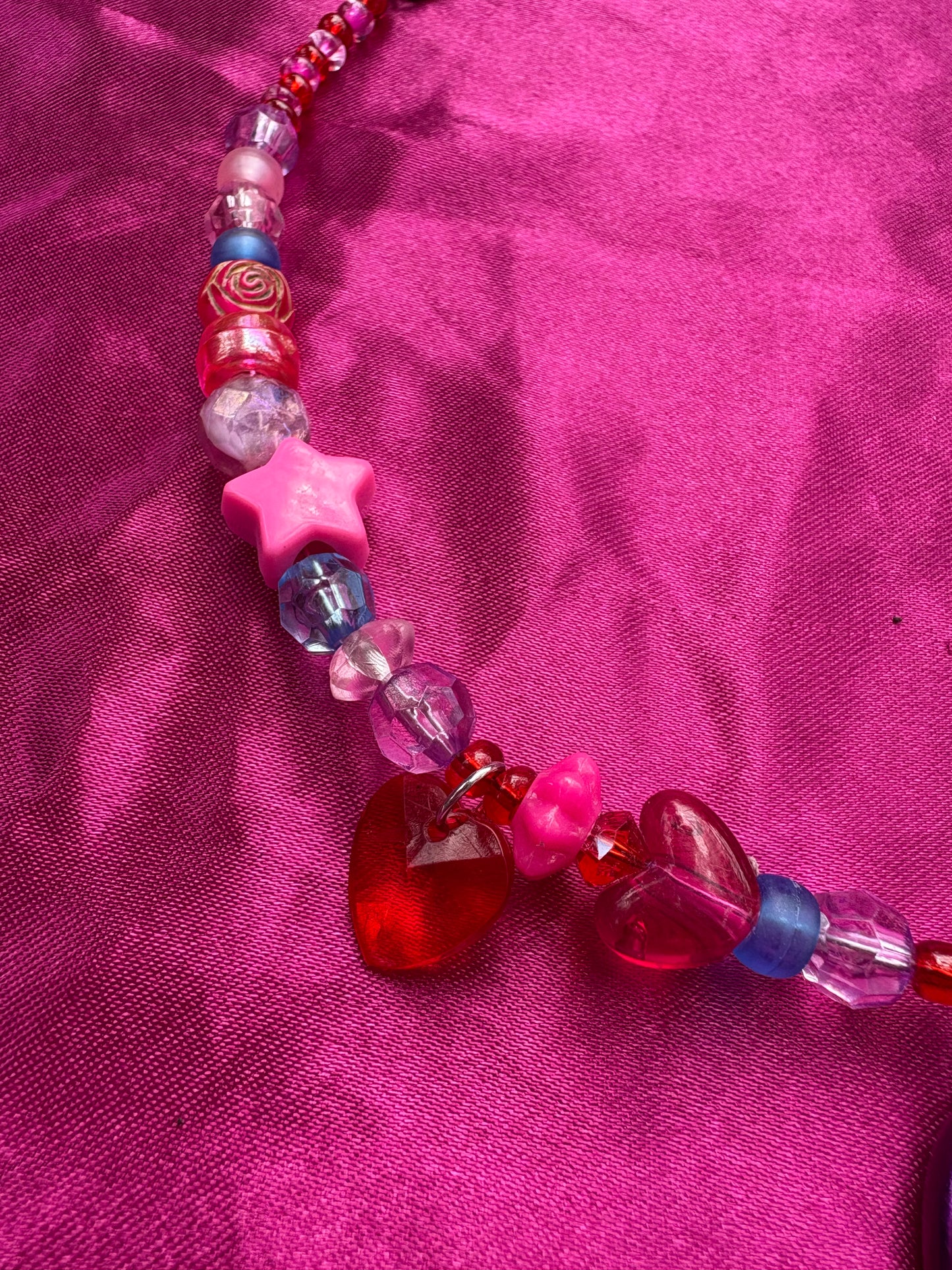 Darling Valentine Carabiner Necklace