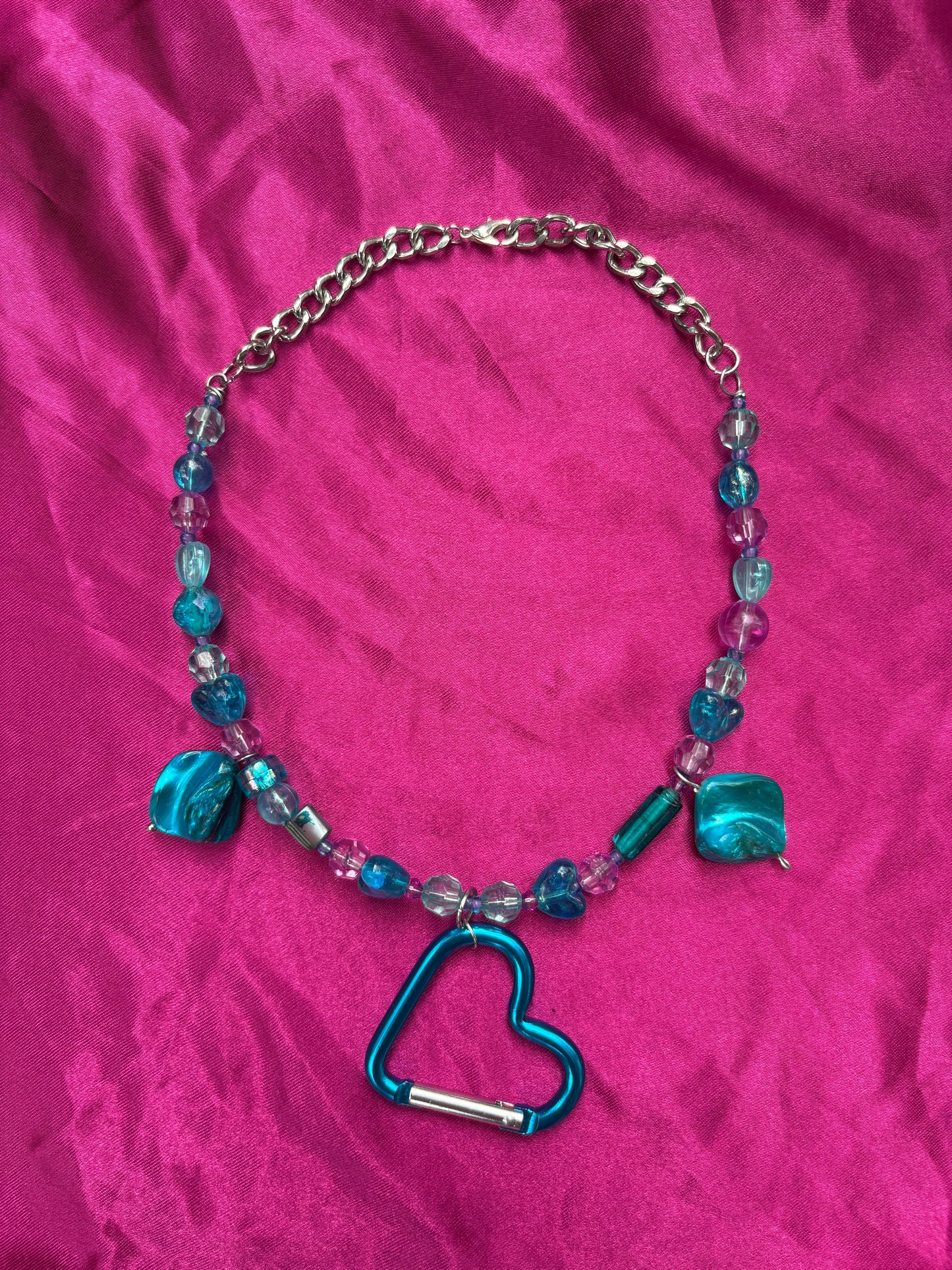 Only Ocean Carabiner Necklace