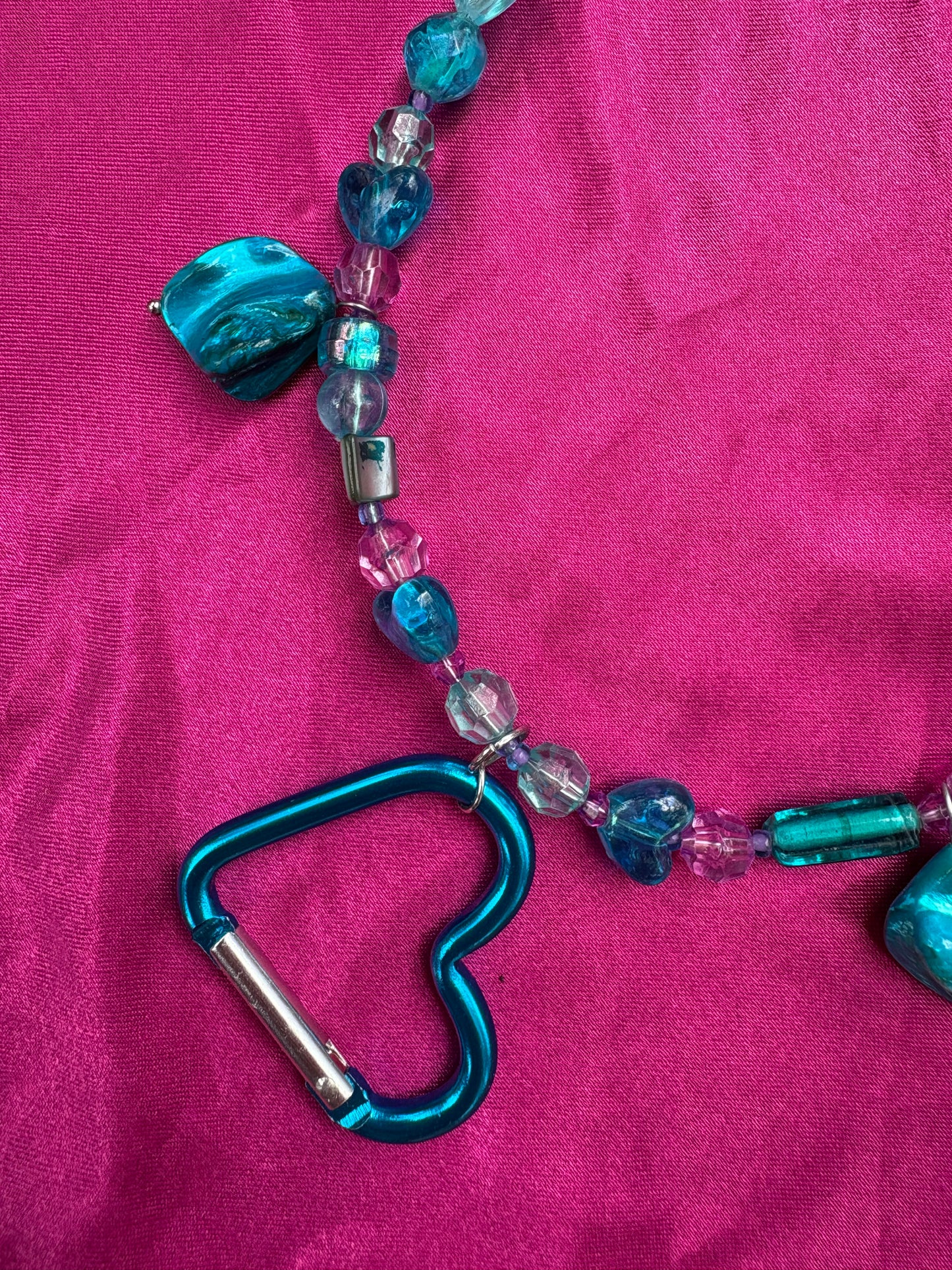 Only Ocean Carabiner Necklace