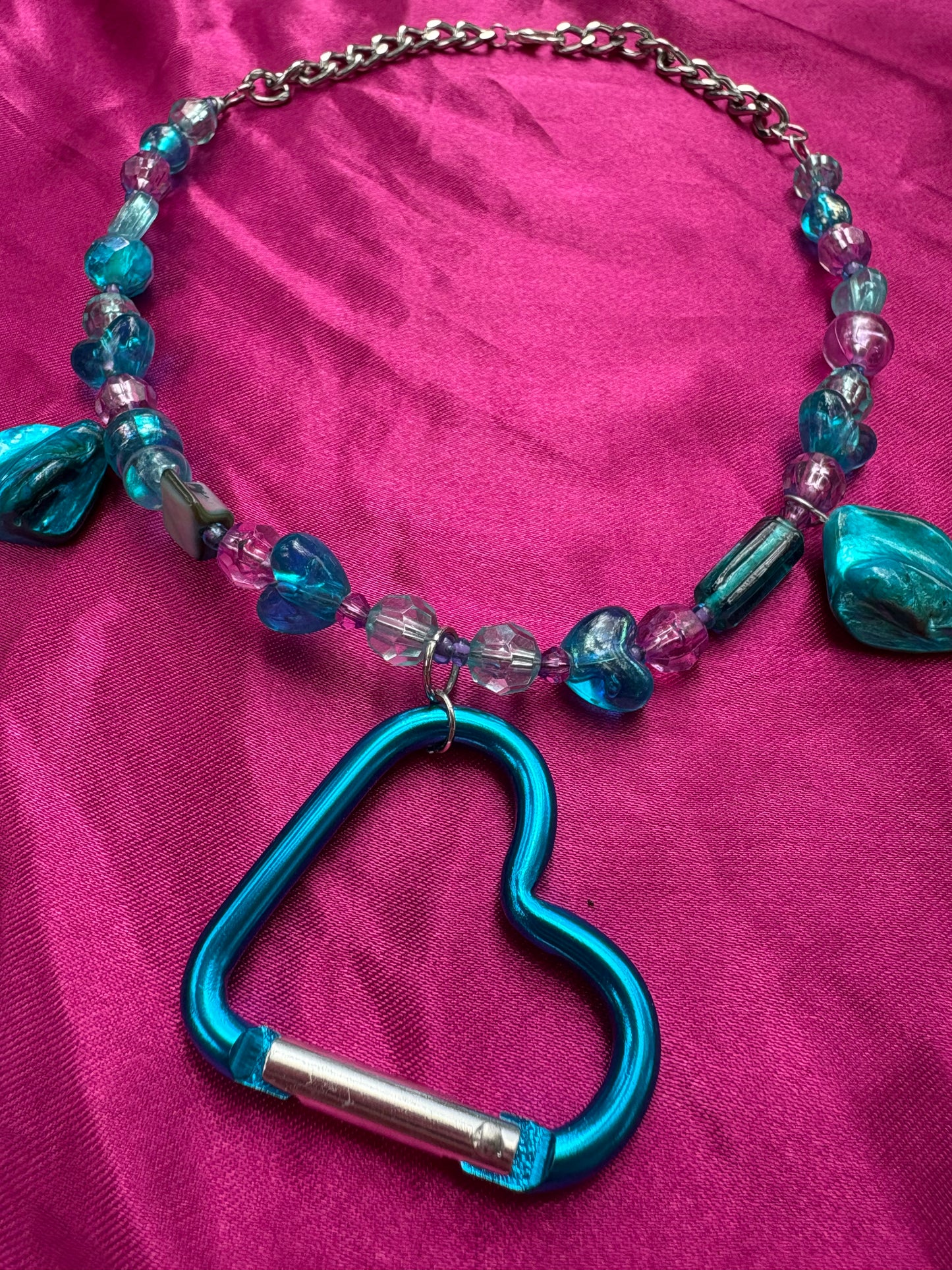 Only Ocean Carabiner Necklace