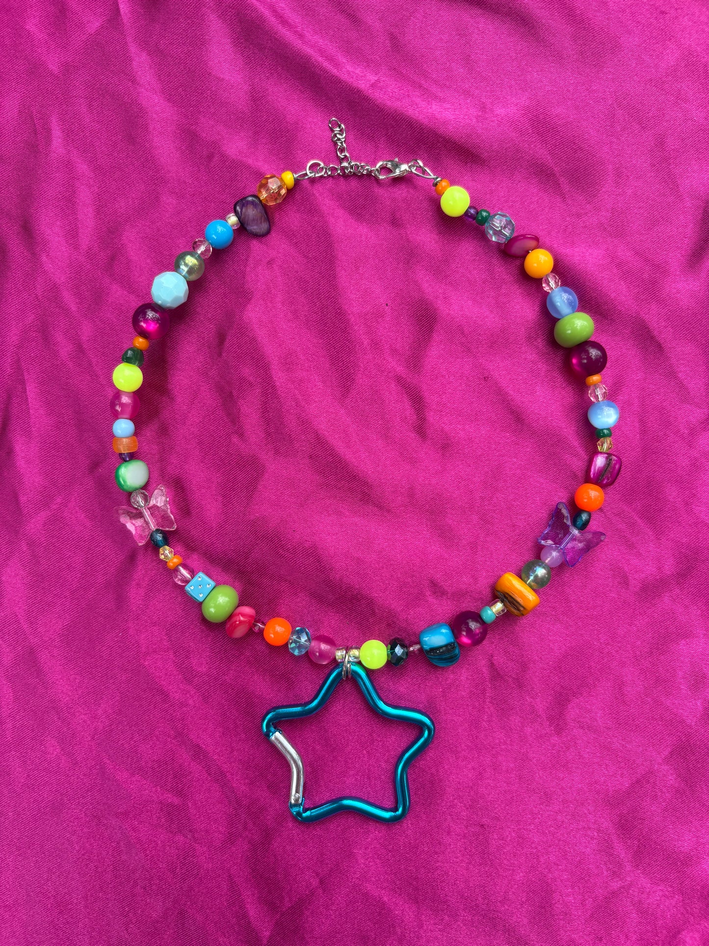 Party Girl Carabiner Necklace