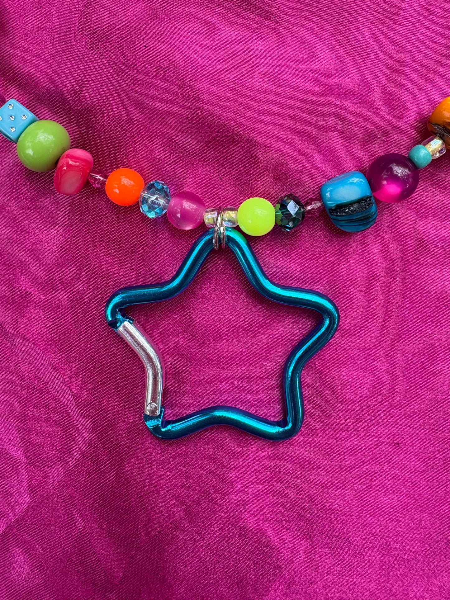 Party Girl Carabiner Necklace