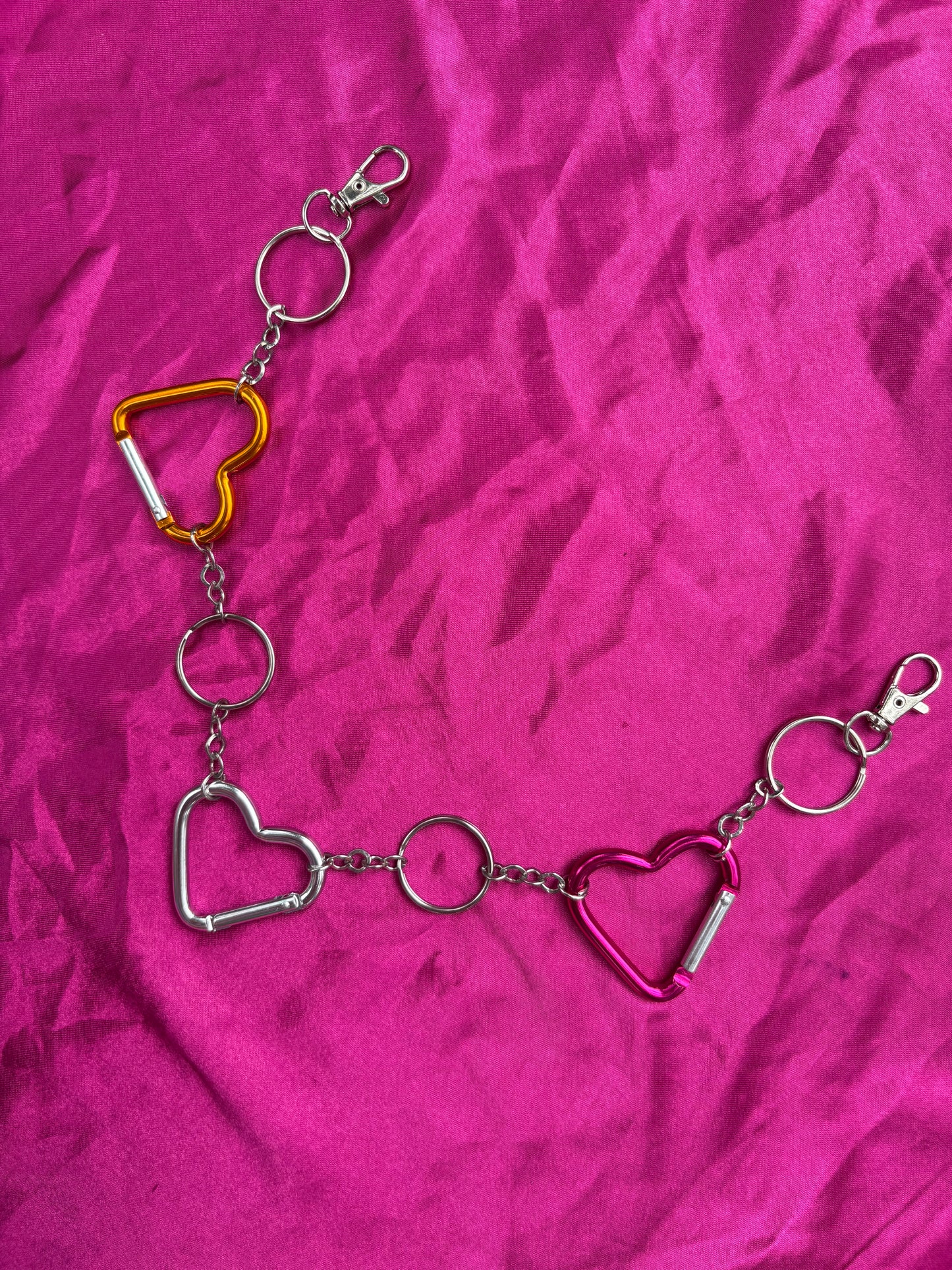 Lesbian Carabiner Wallet Chain