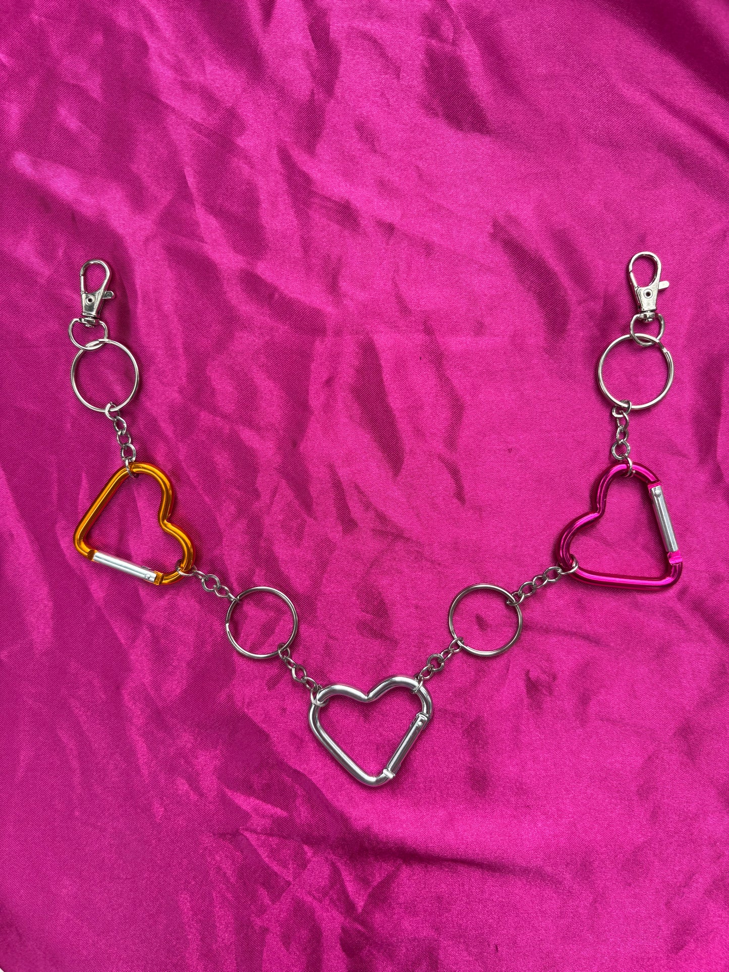 Lesbian Carabiner Wallet Chain