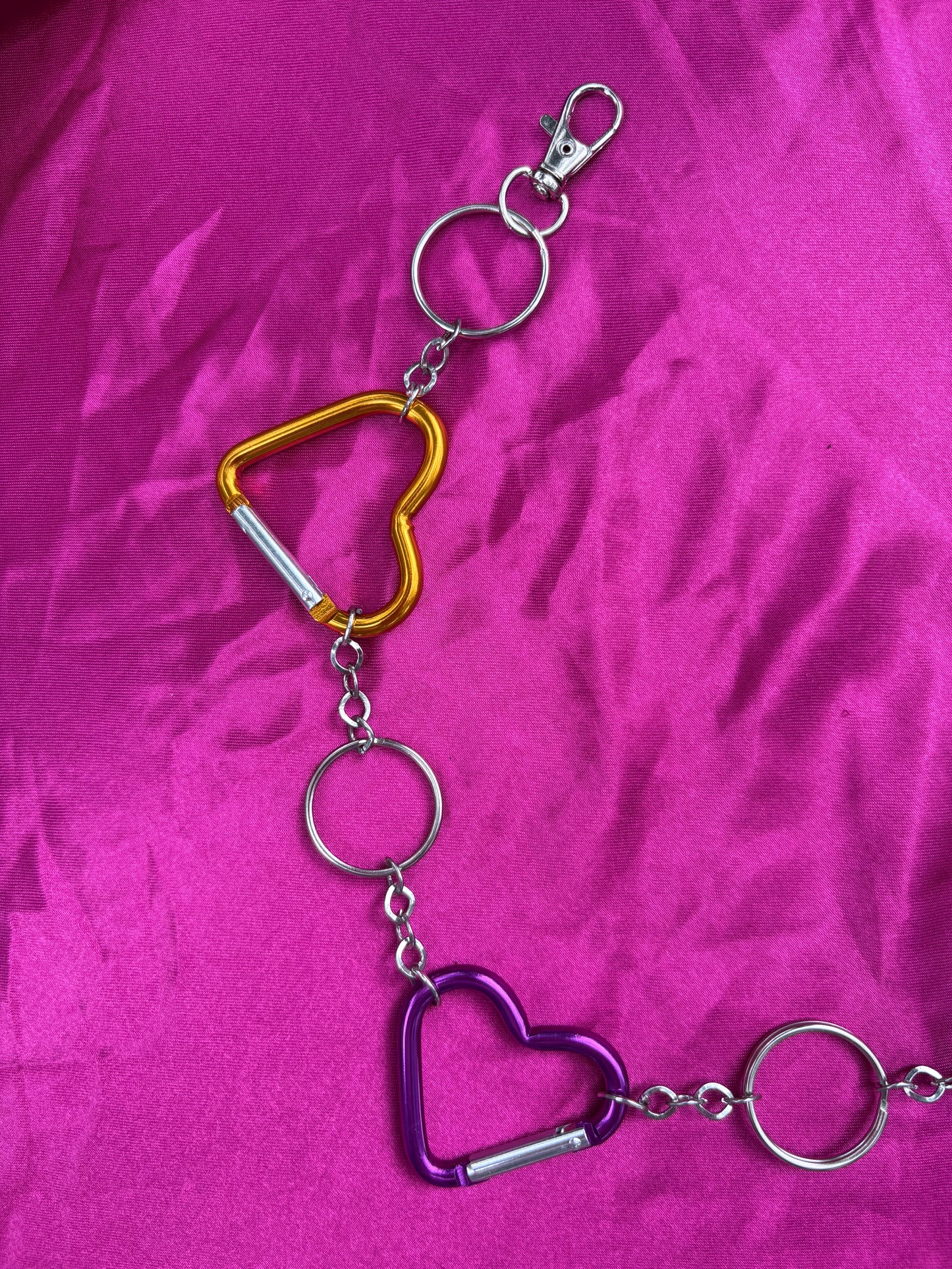 Non-binary Carabiner Wallet Chain