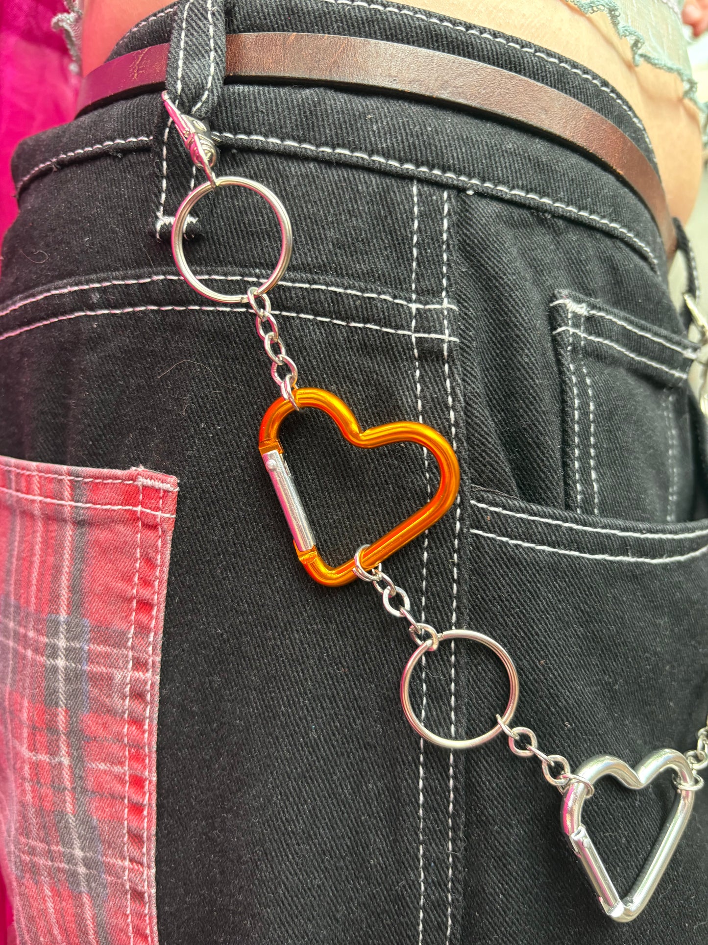 Lesbian Carabiner Wallet Chain