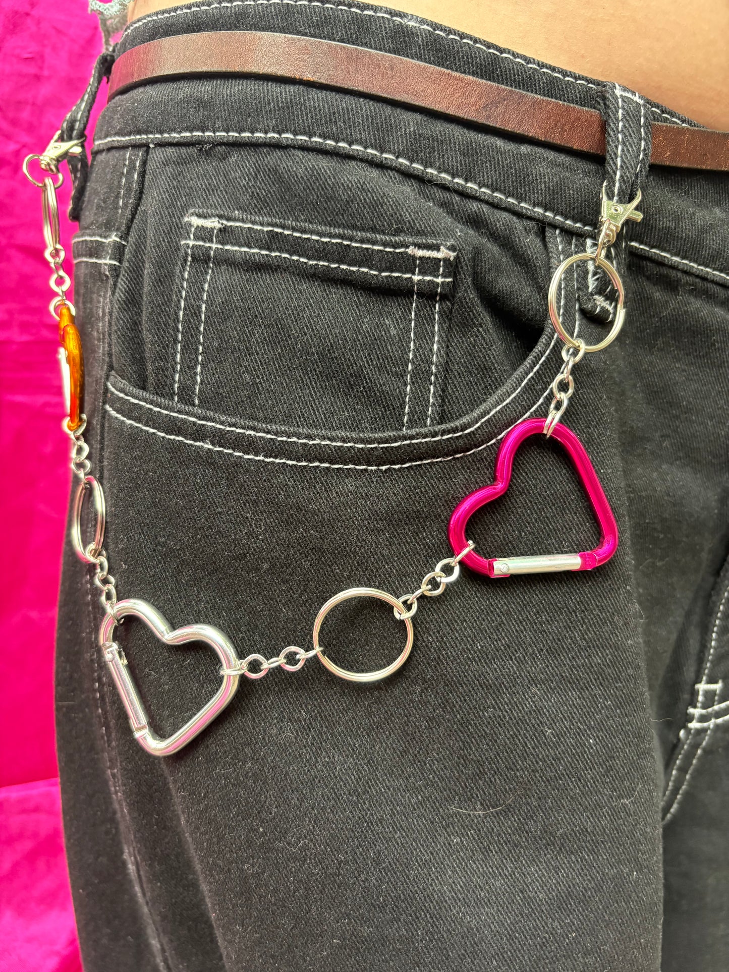 Lesbian Carabiner Wallet Chain