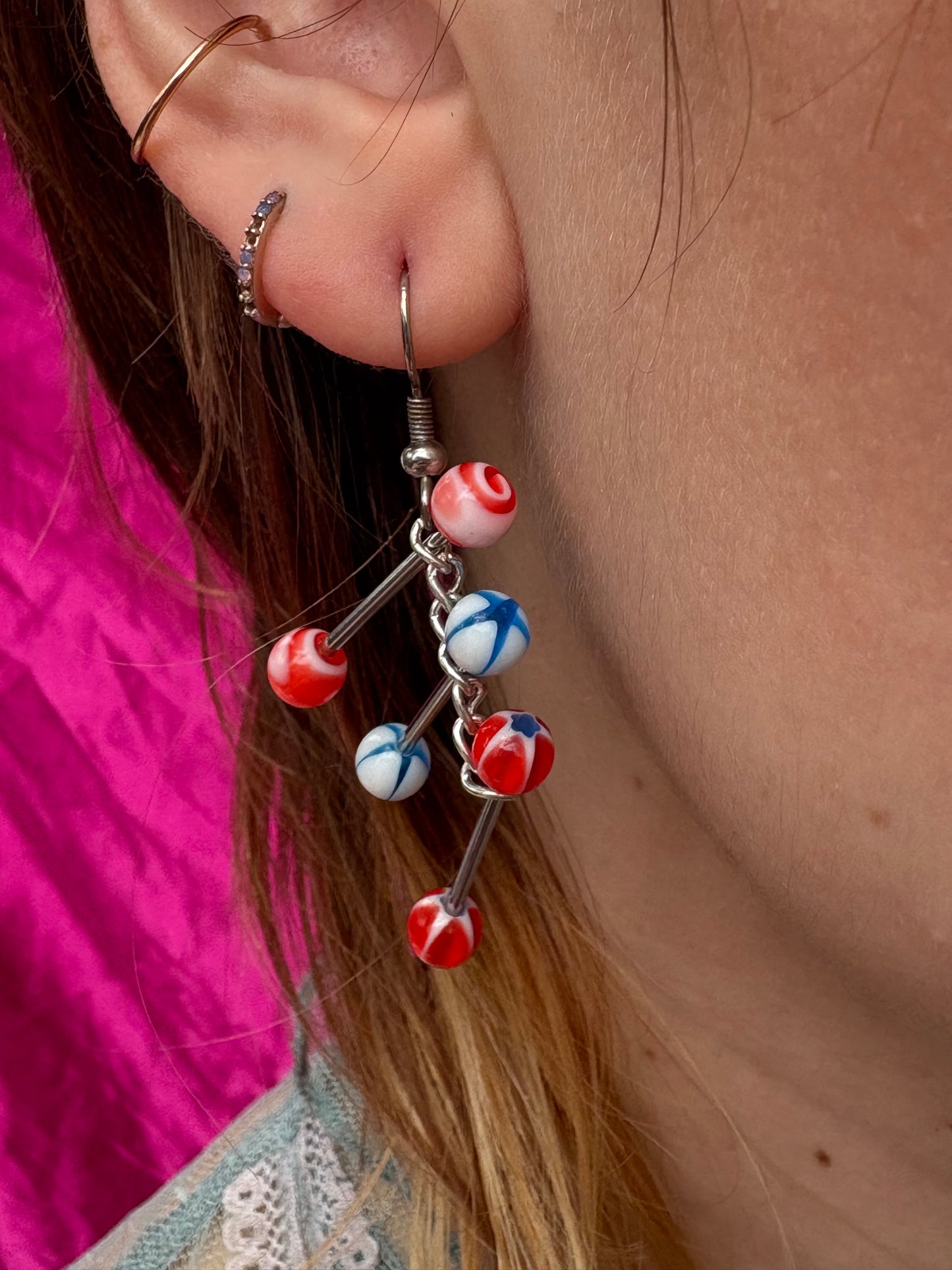 Superman Piercing Earring