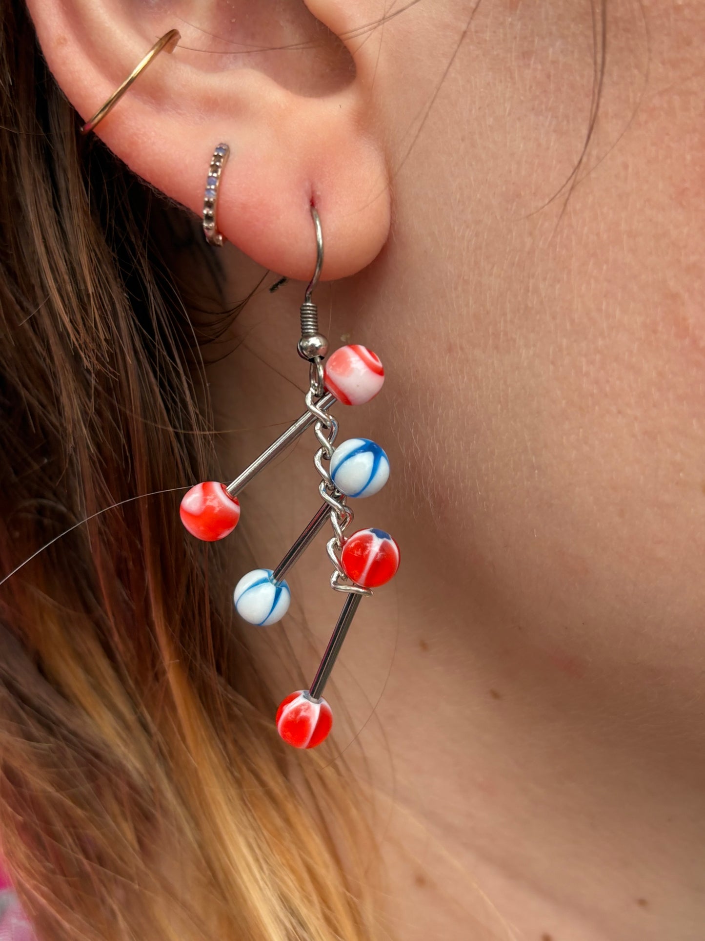 Superman Piercing Earring