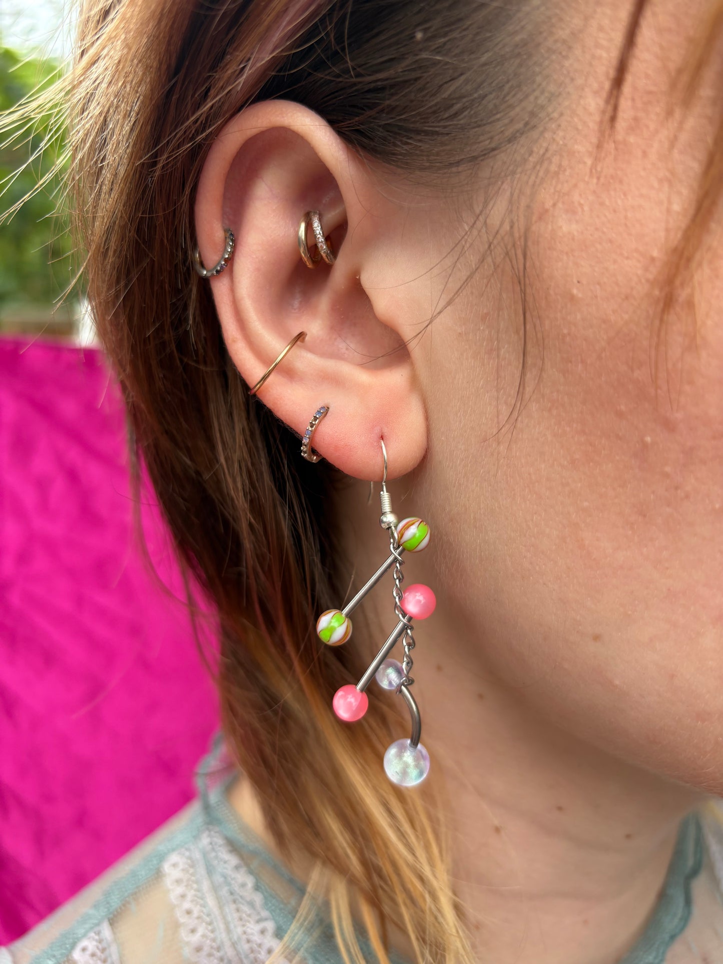 Karma Piercing Earring