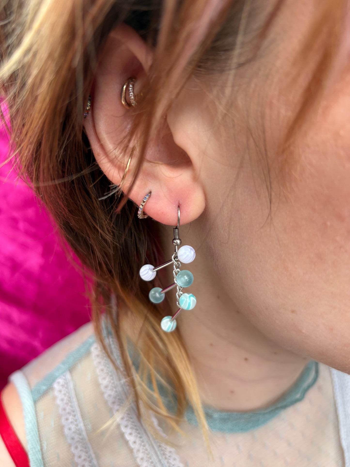 Translucent Piercing Earring