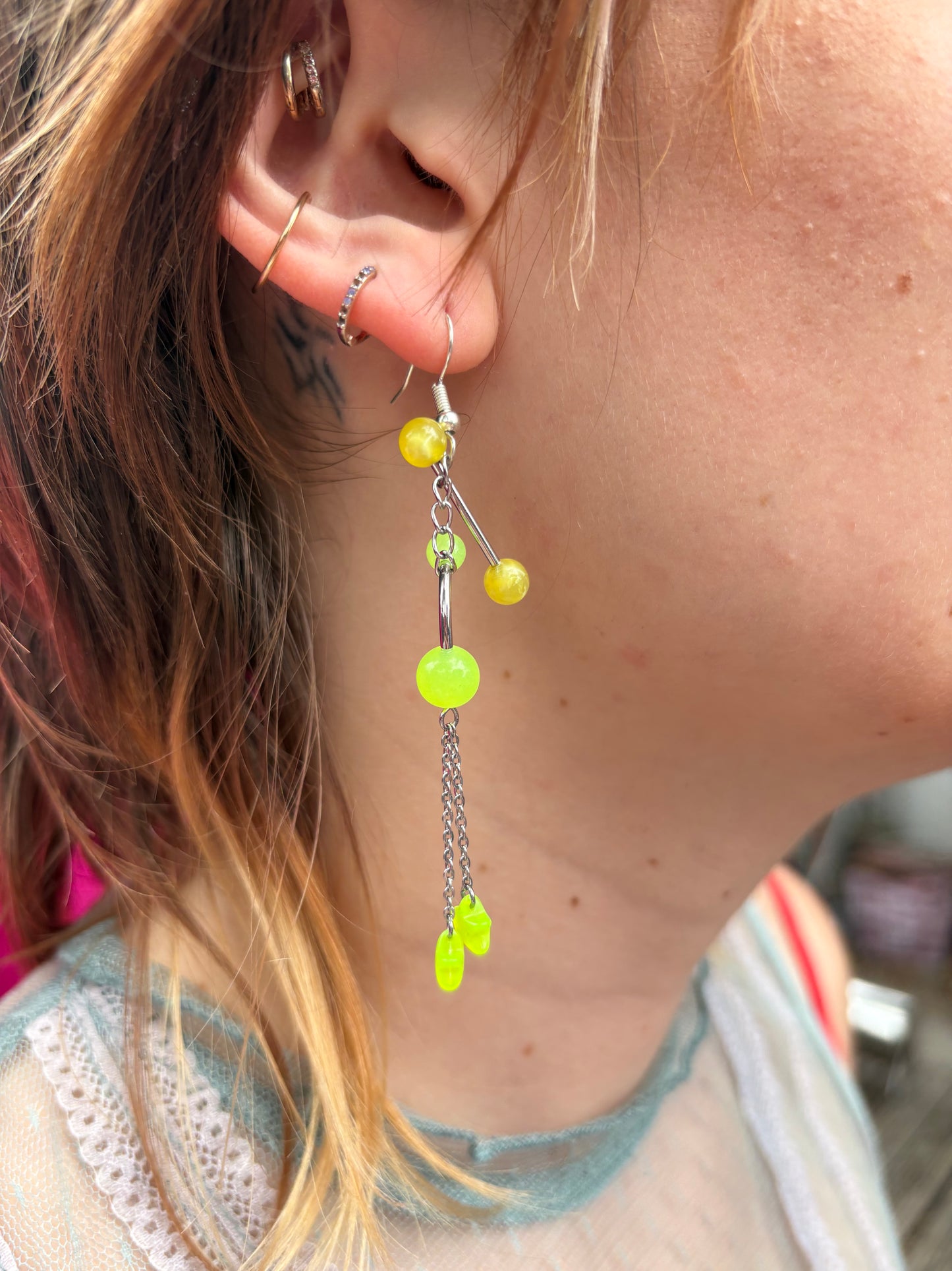 Star Piercing Earring