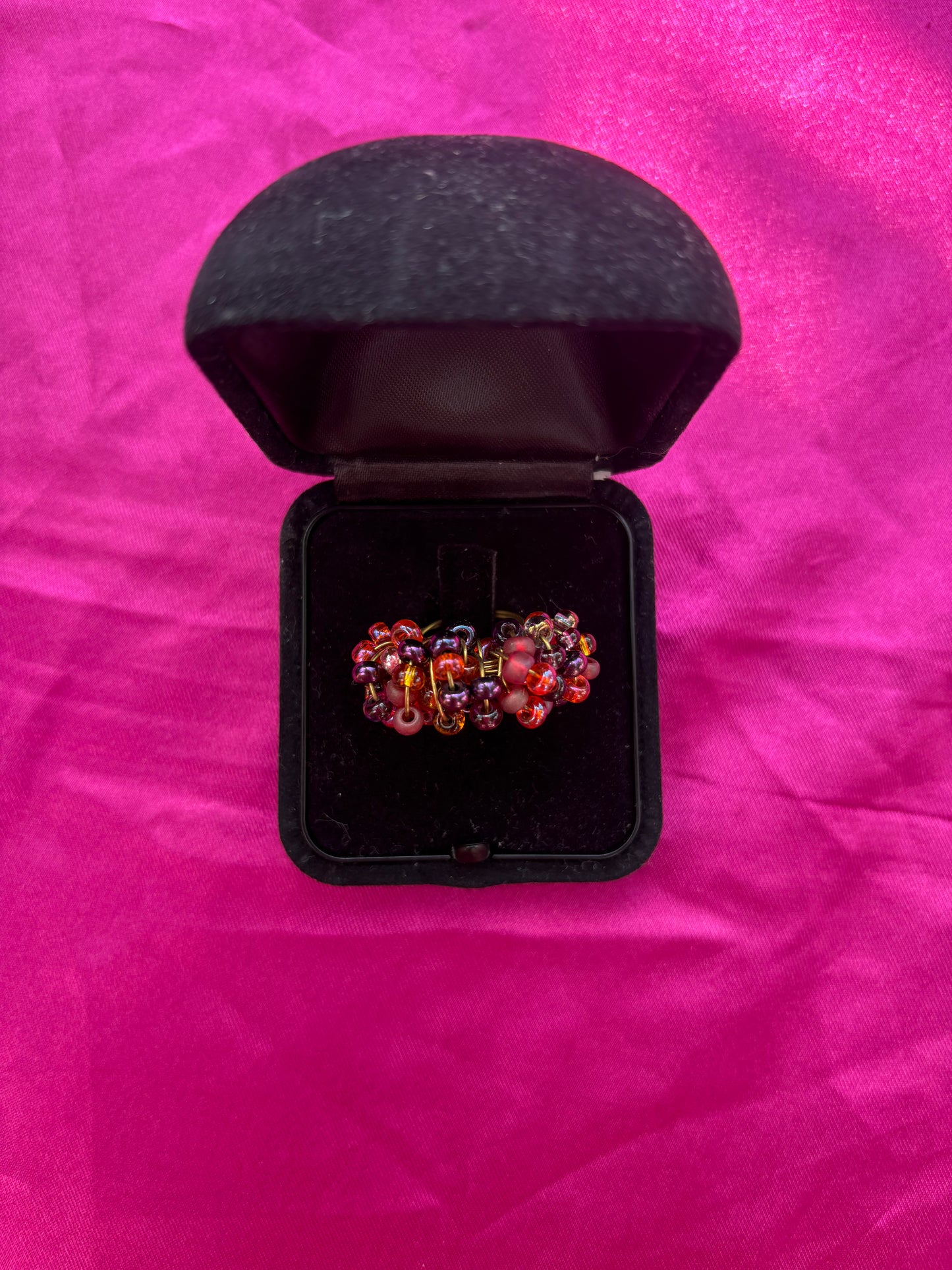 Beaded Wire Ring