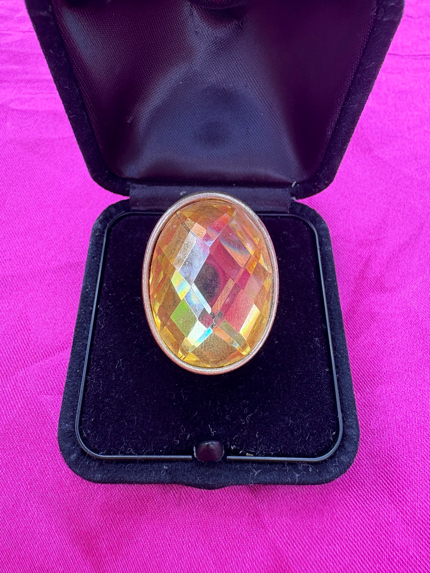 Rainbow Haze Ring