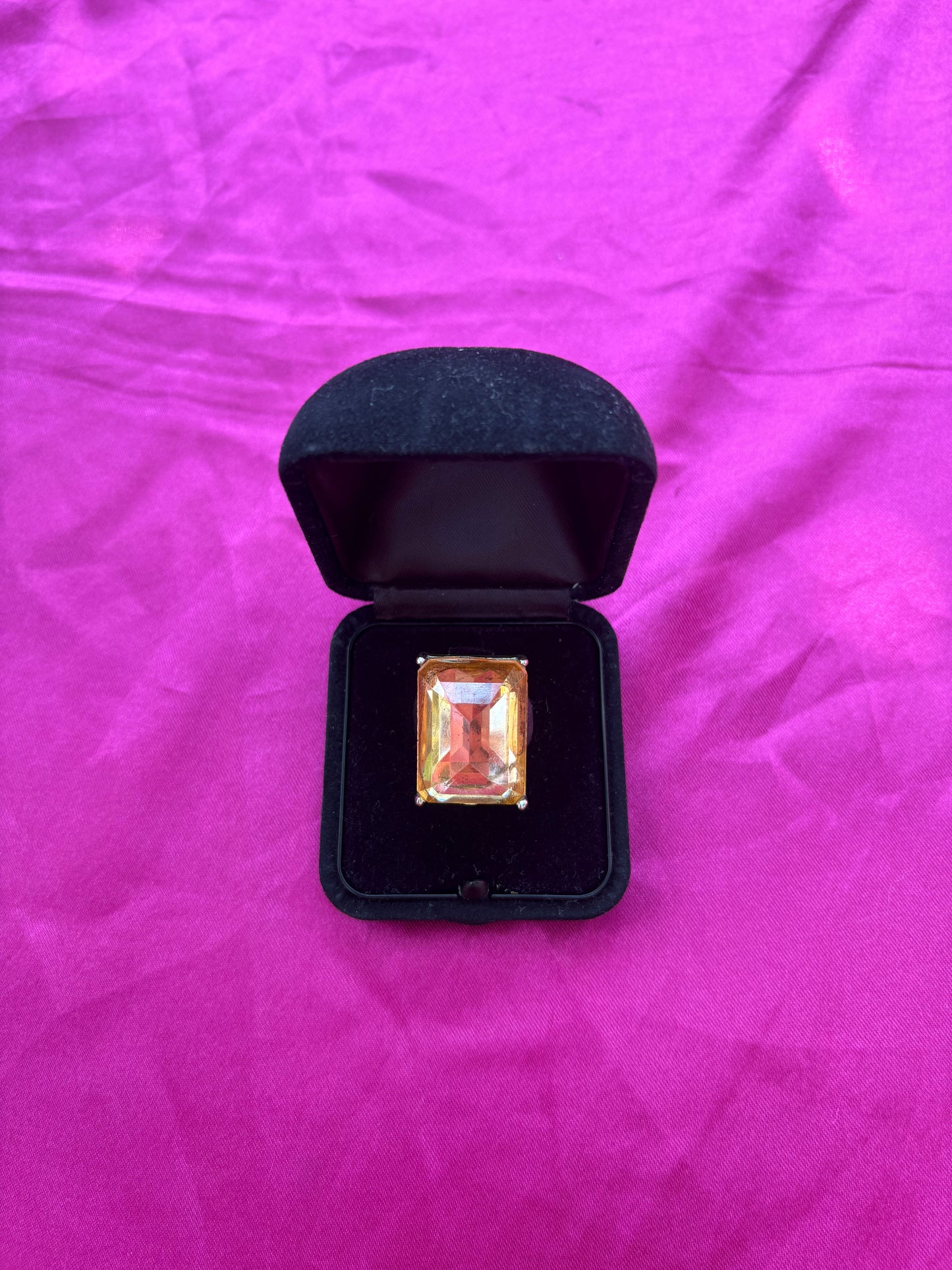 Gold Gemstone Ring