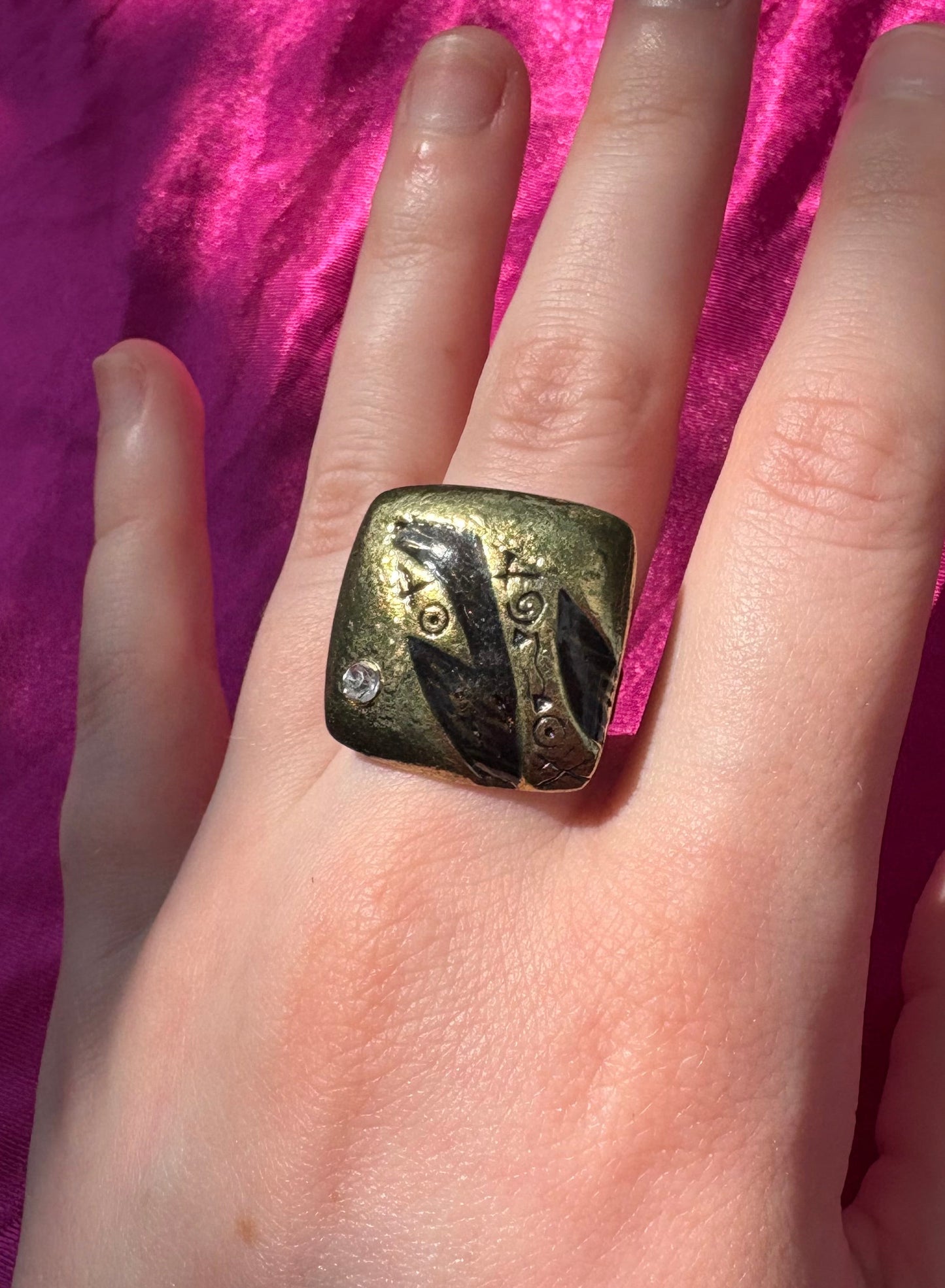 Gold Fish Ring