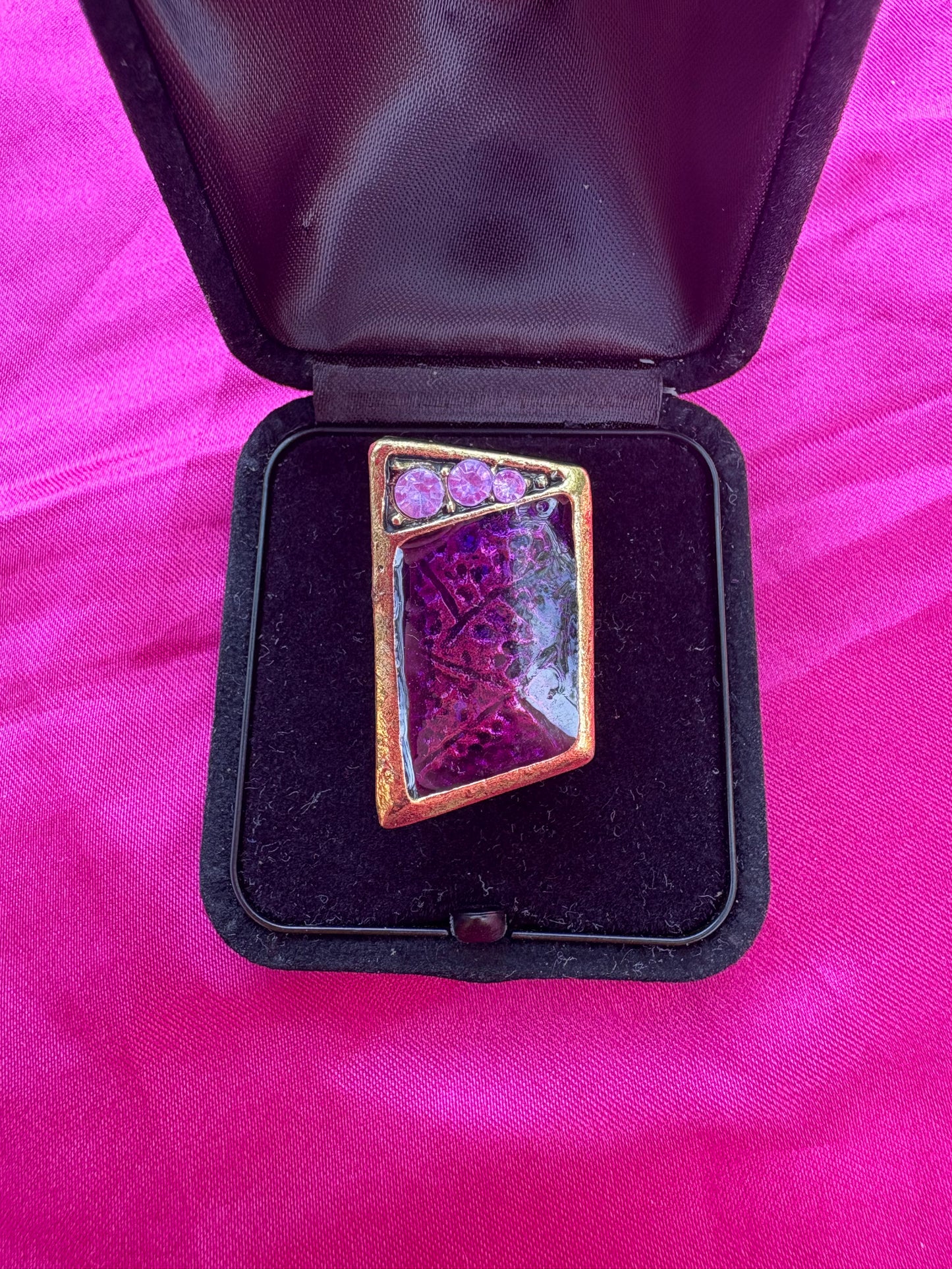 Asymmetrical Purple Ring