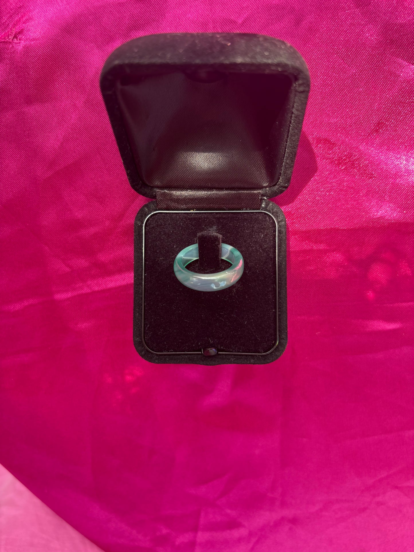 Translucent Teal Ring