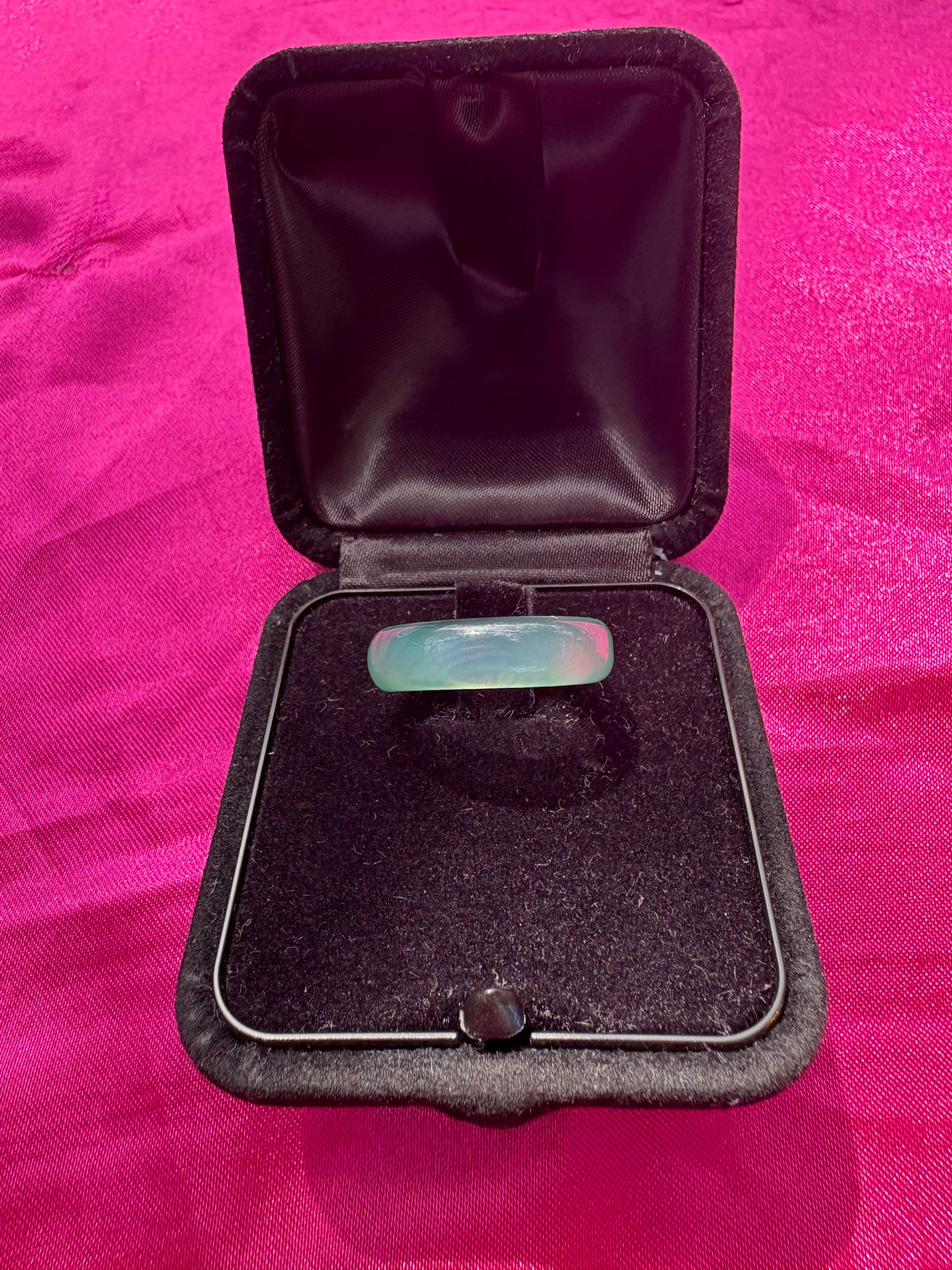 Translucent Teal Ring