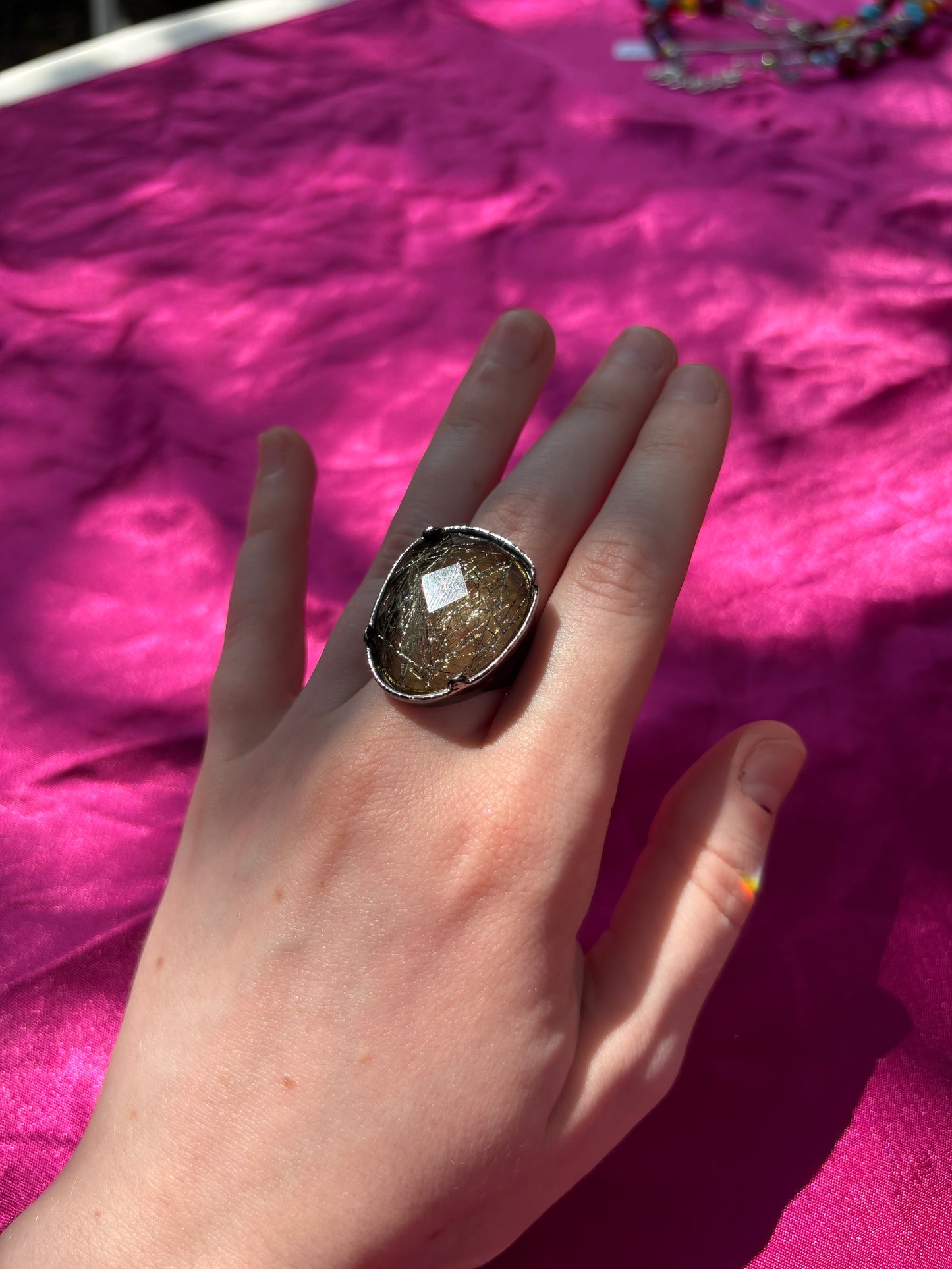 Smoke and Mirrors Ring