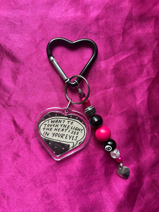 Heart Eyes Carabiner