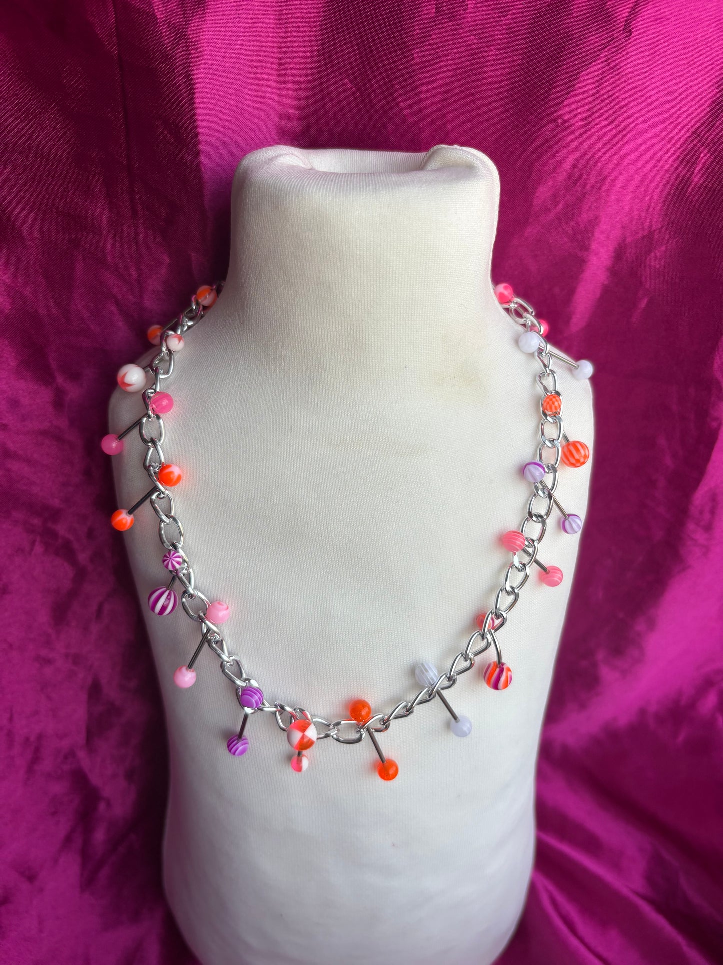 Lesbian Darling Piercing Necklace