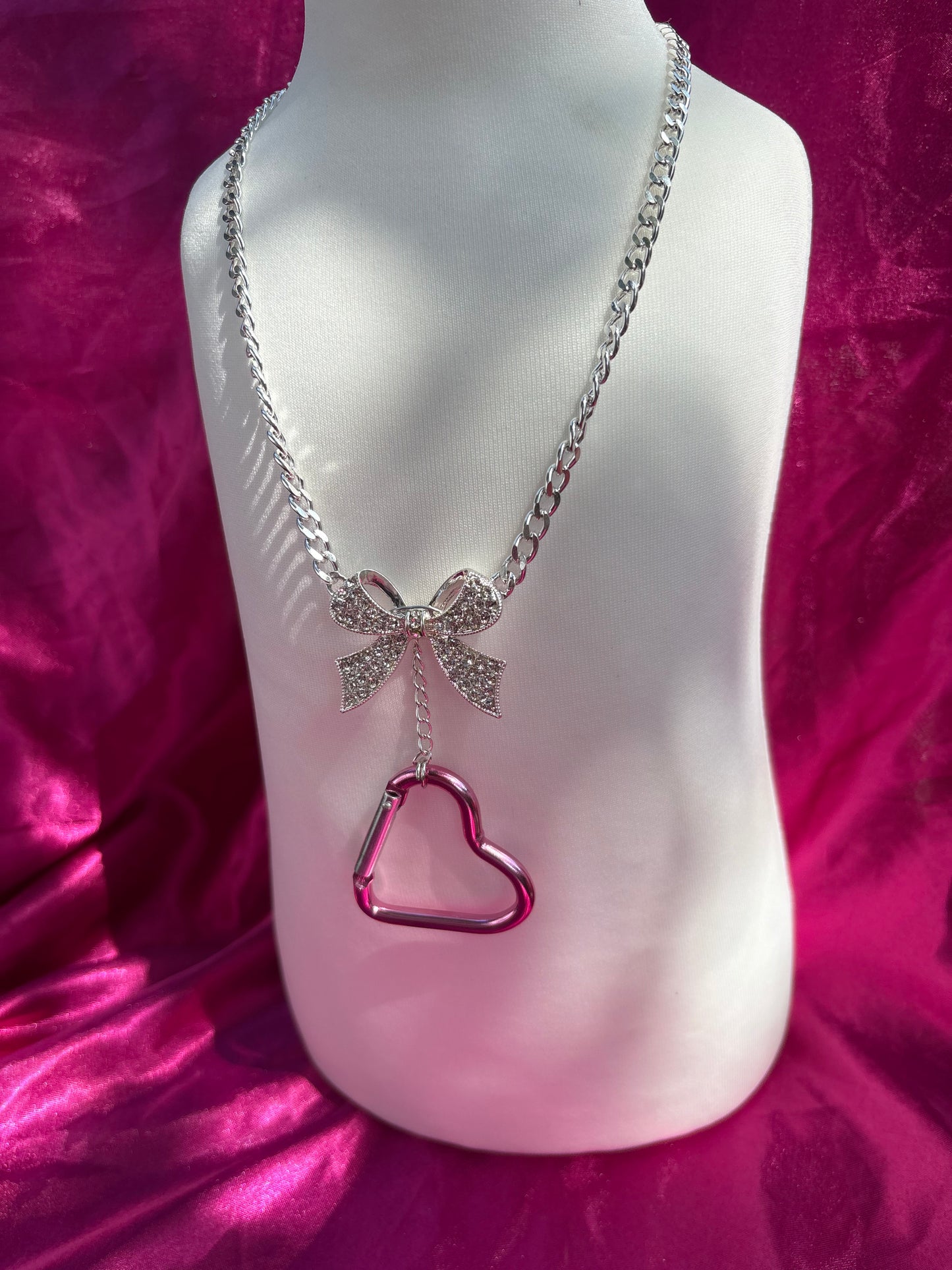 Ballerina Carabiner Necklace