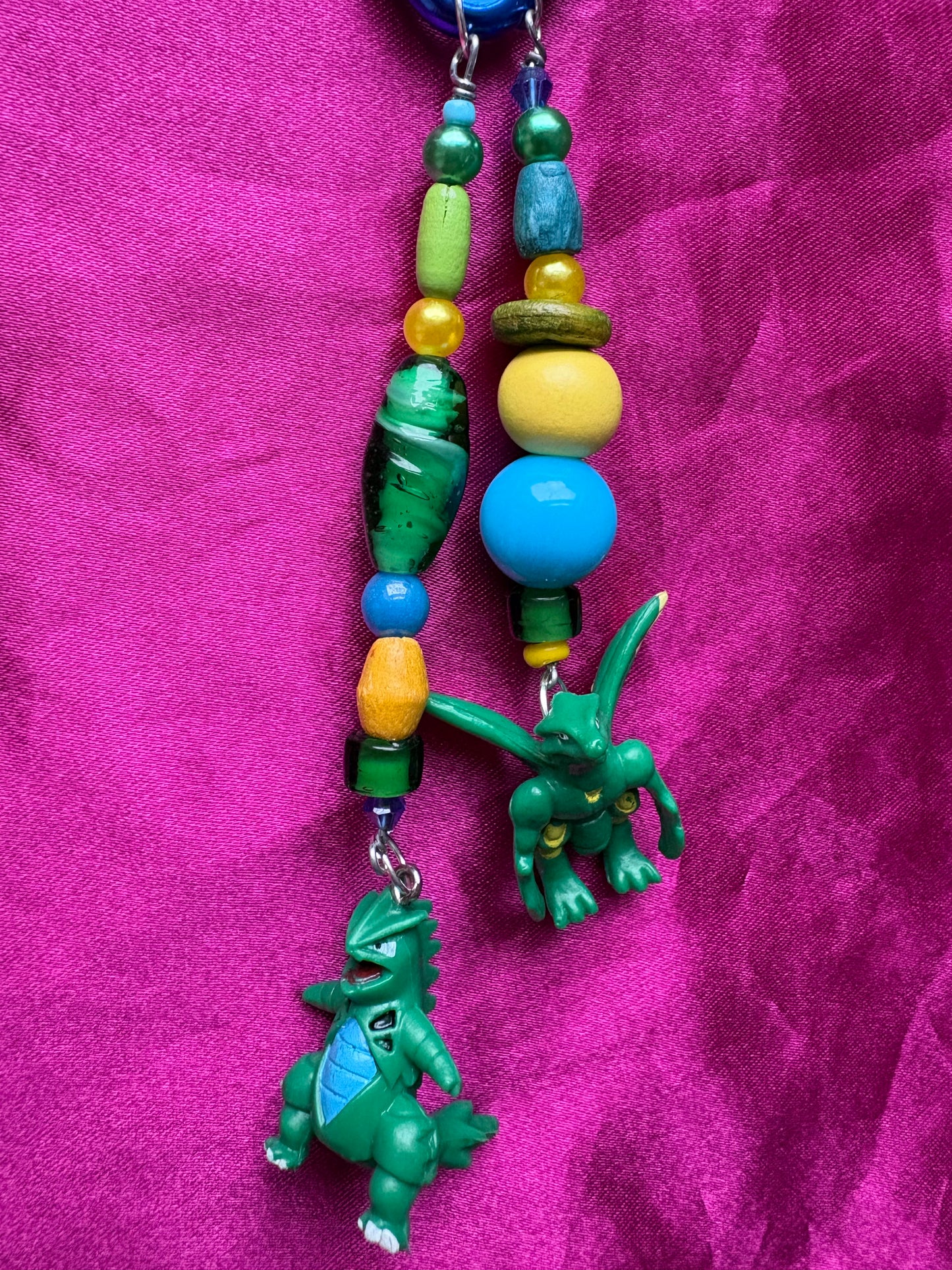 Scyther and Tyranitar Pokémon Carabiner