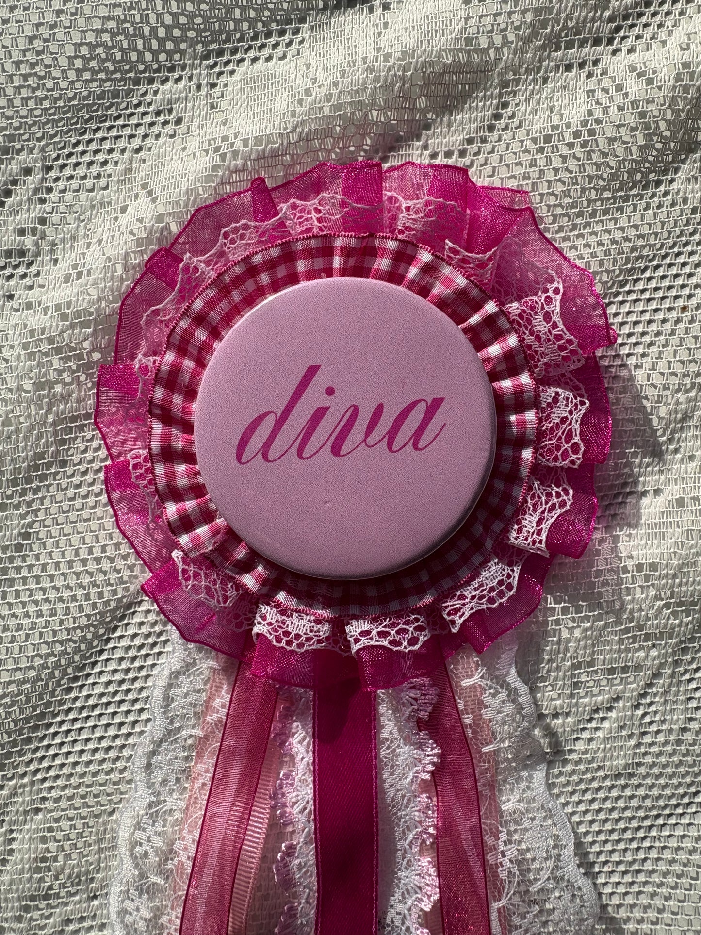 Cunty Cowboy Diva Rosette