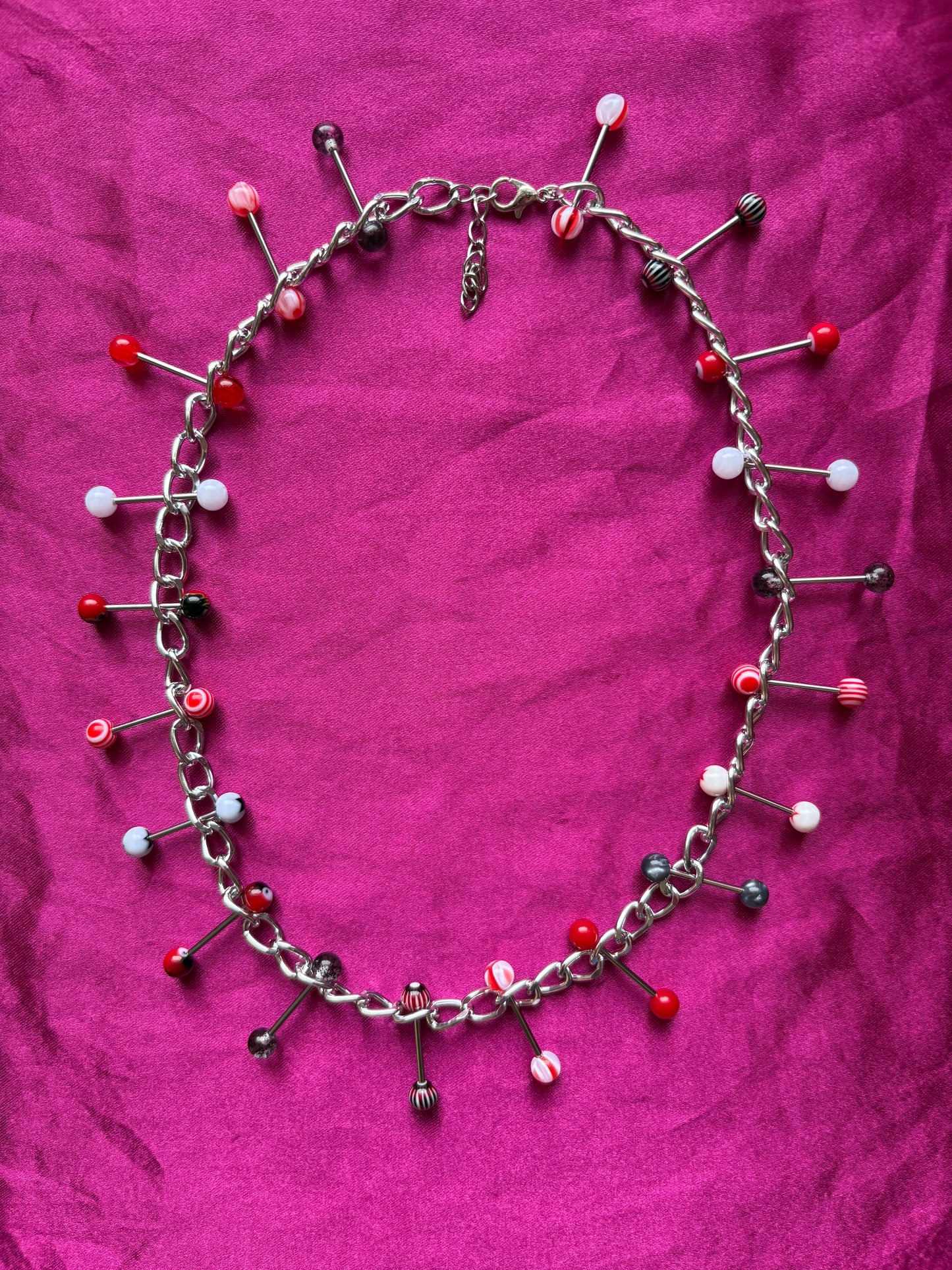 Emo Boi Piercing Necklace