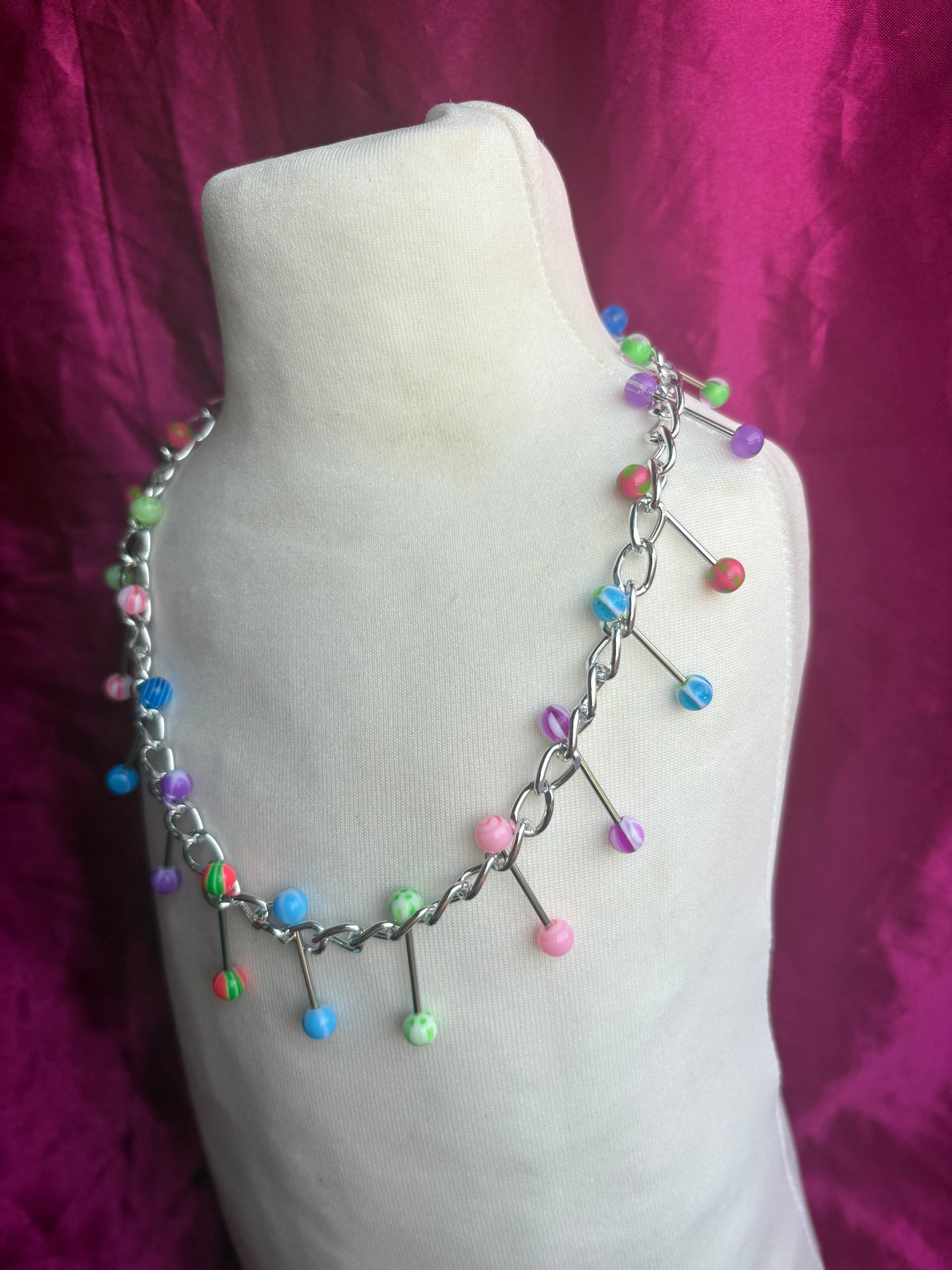 Pastel Piercing Princess Necklace