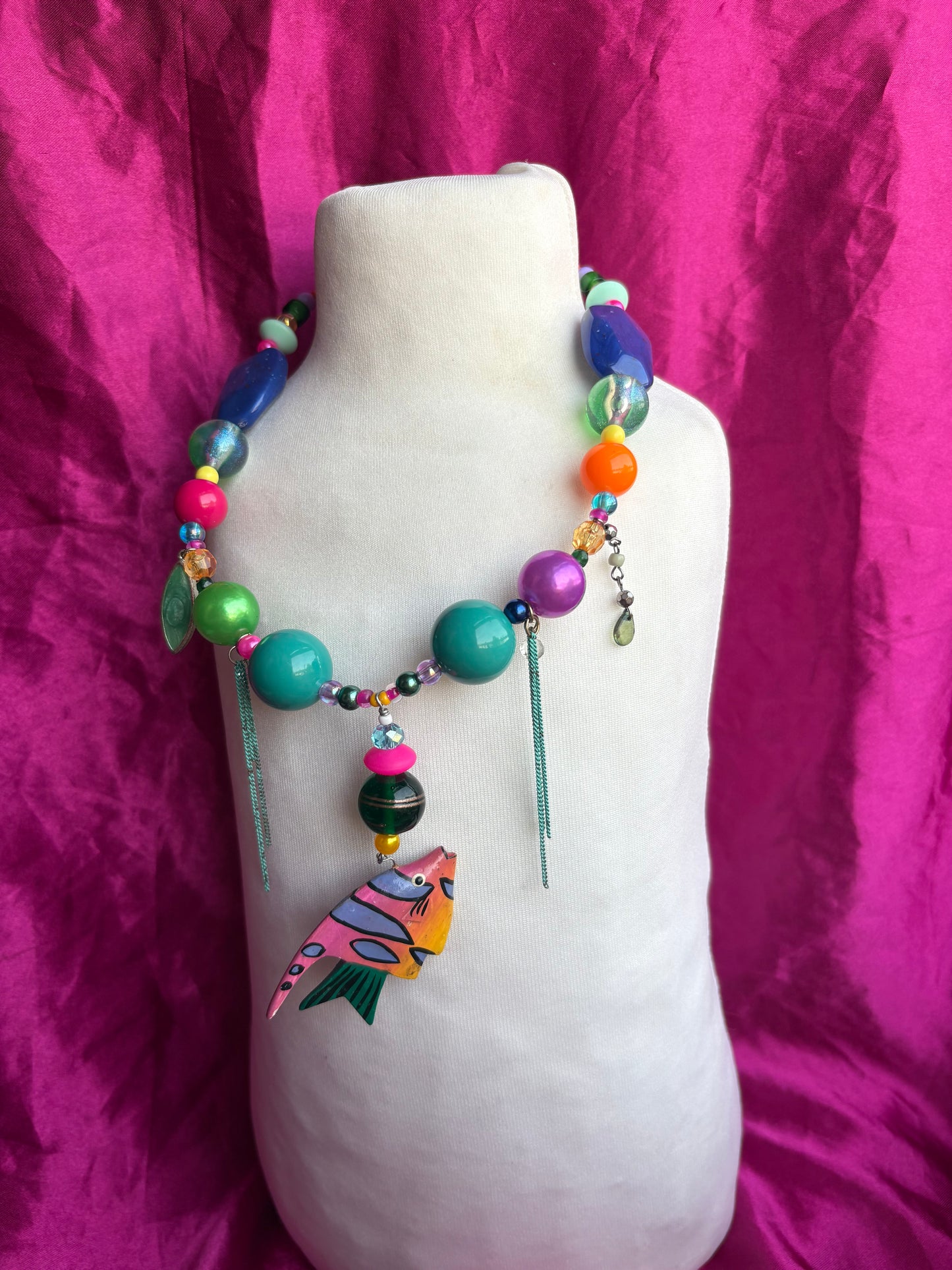 Fishtopia Beaded Necklace