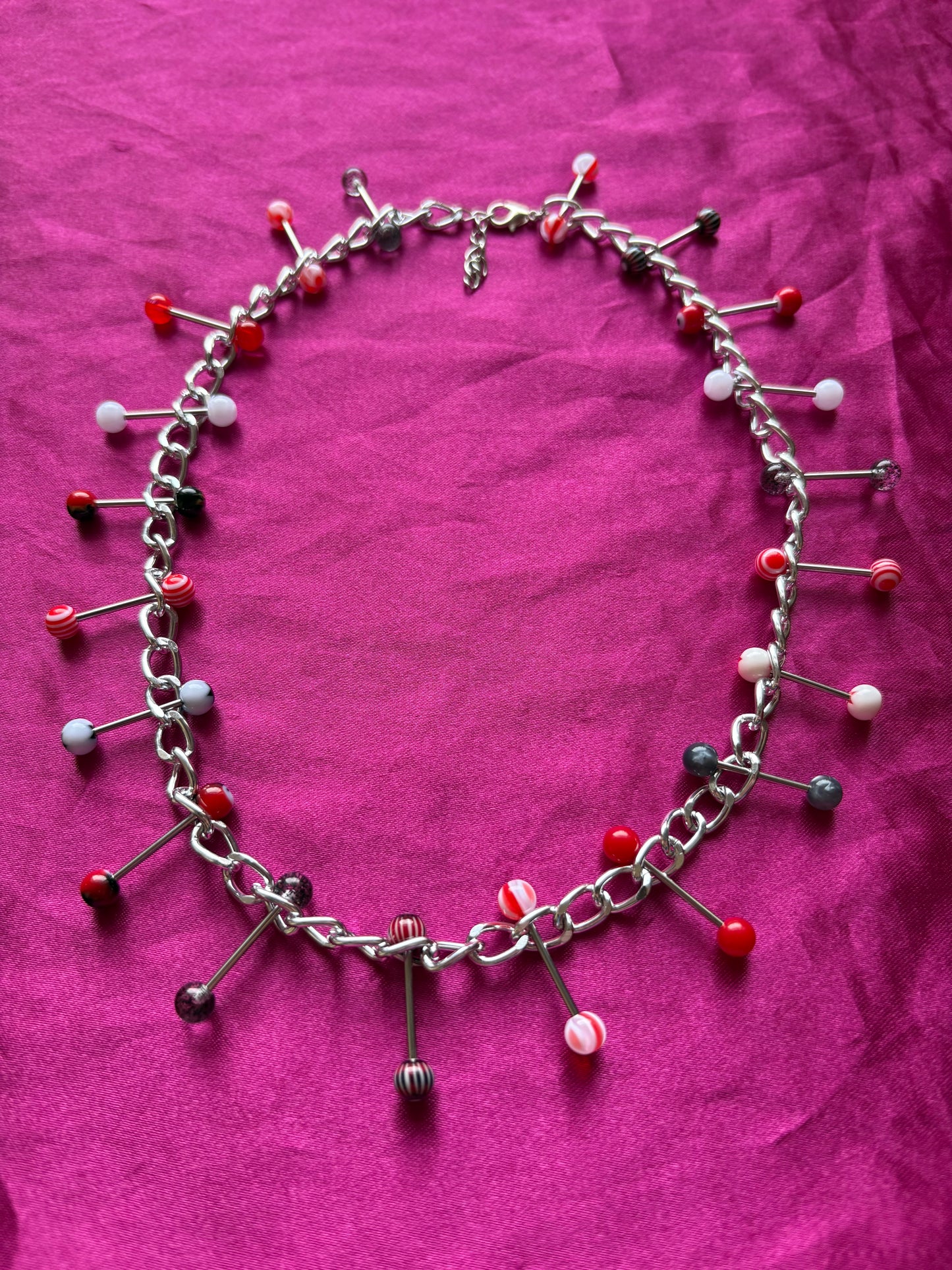 Emo Boi Piercing Necklace