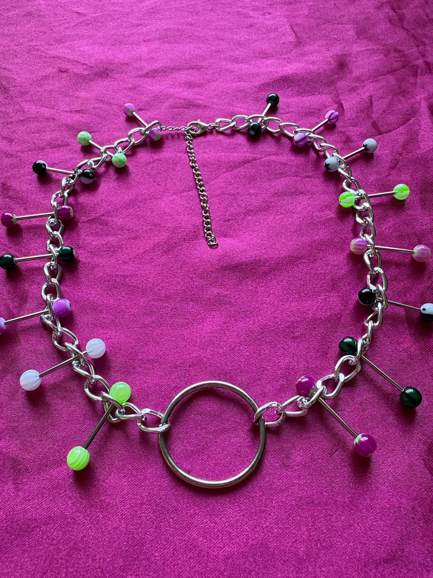 Oh baby Piercing Necklace