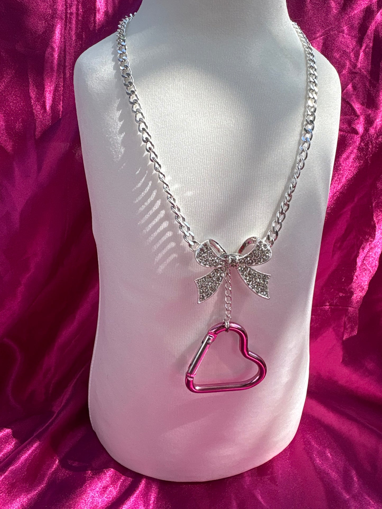 Ballerina Carabiner Necklace